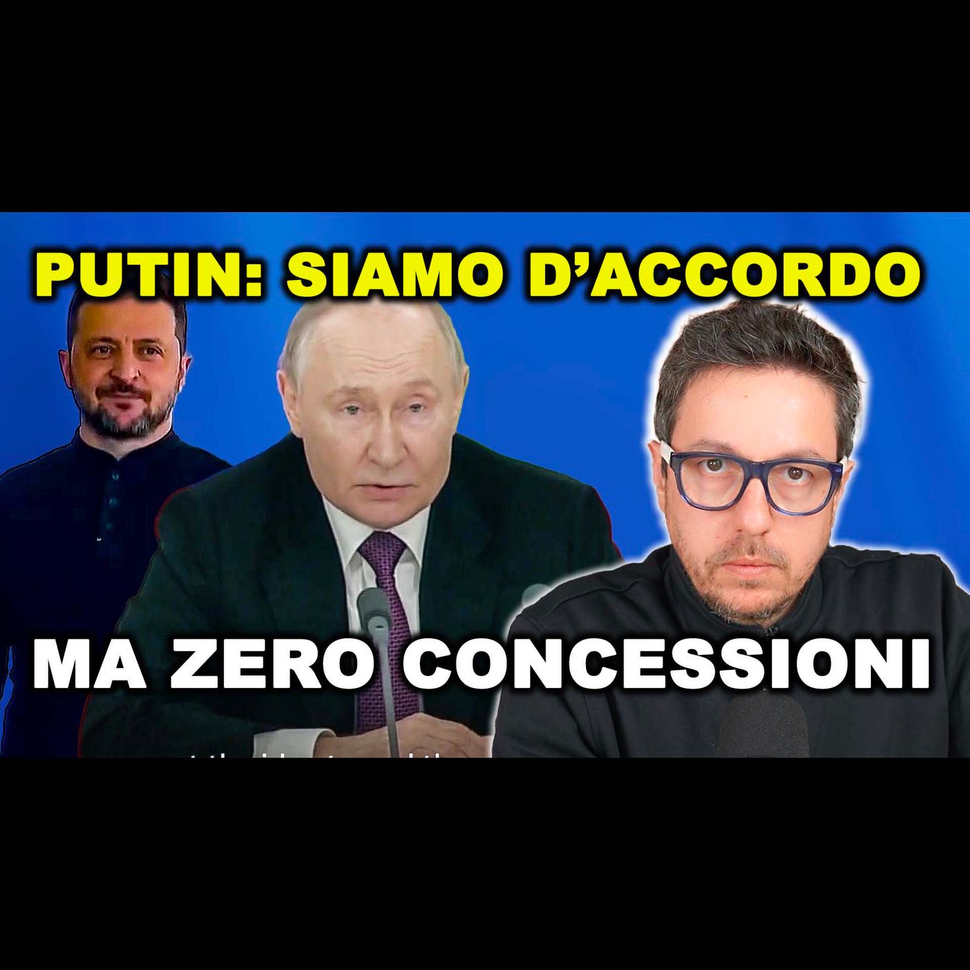 PUTIN: LE CONDIZIONI e le CONCESSIONI per la TREGUA di 30 giorni ed il NEGOZIATO