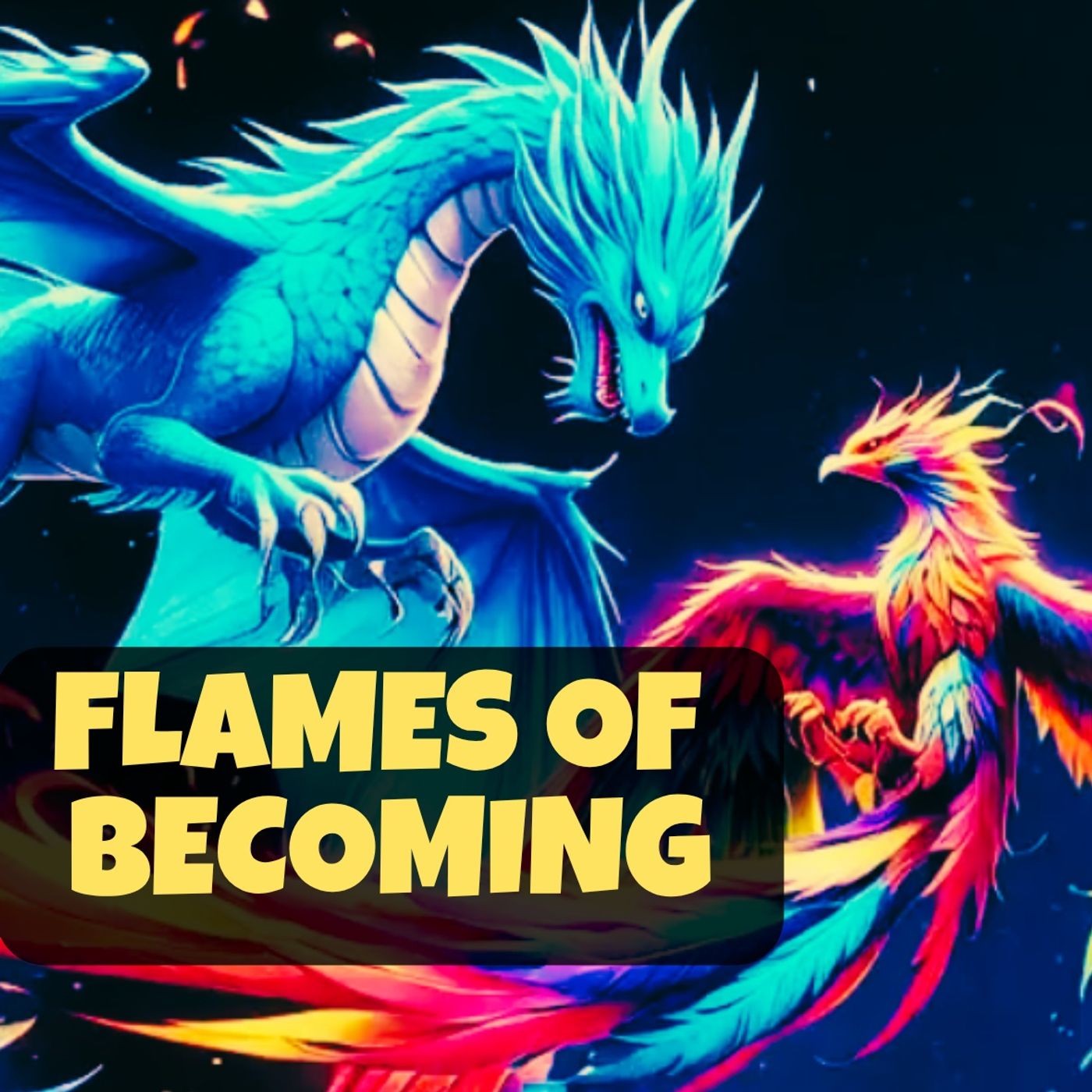 🧠The Flames of Becoming: What the Phoenix Can Teach the Brain 🔥