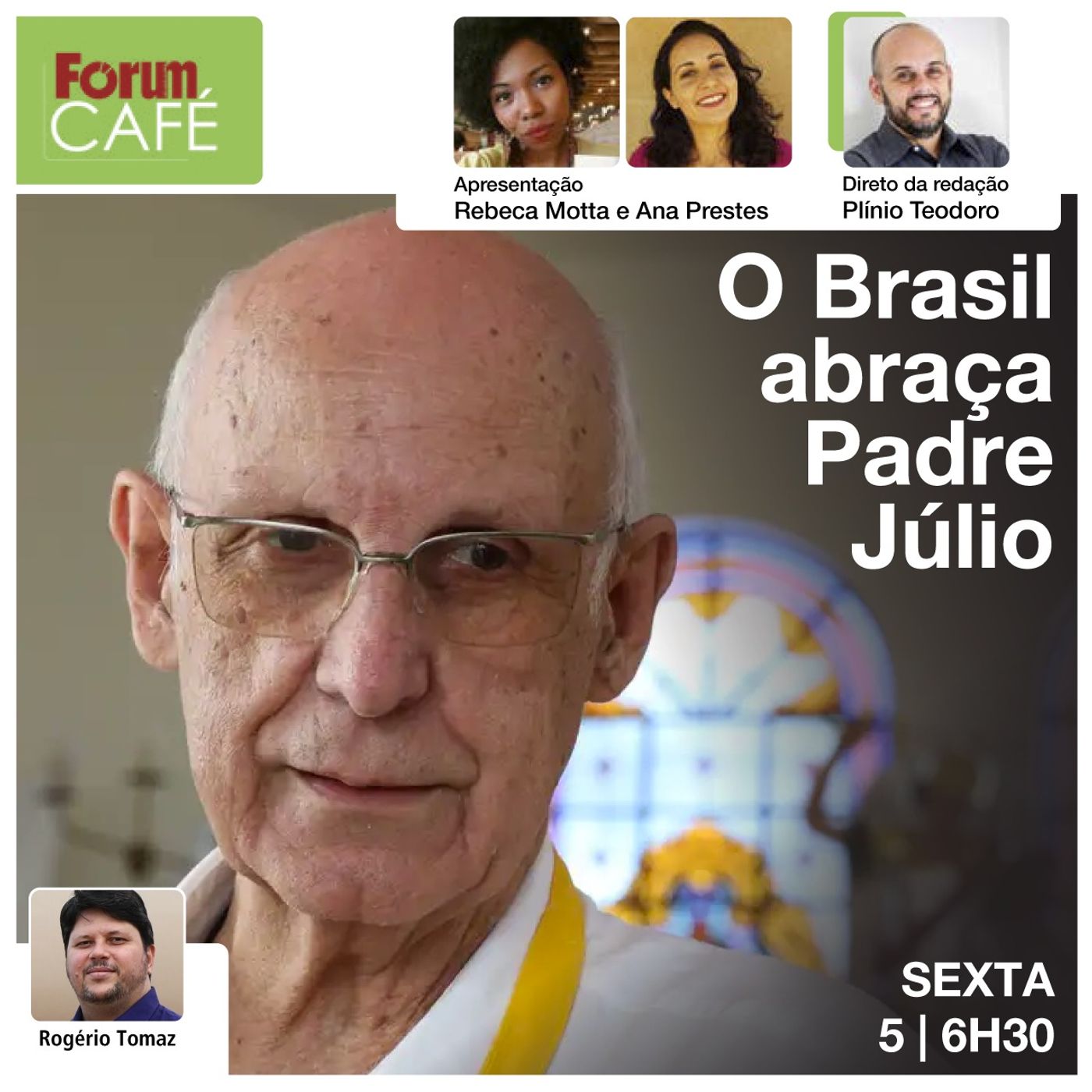 Lula, Alckmin, personalidades e entidades apoiam Padre Júlio. Vereadores tiram apoio à CPI