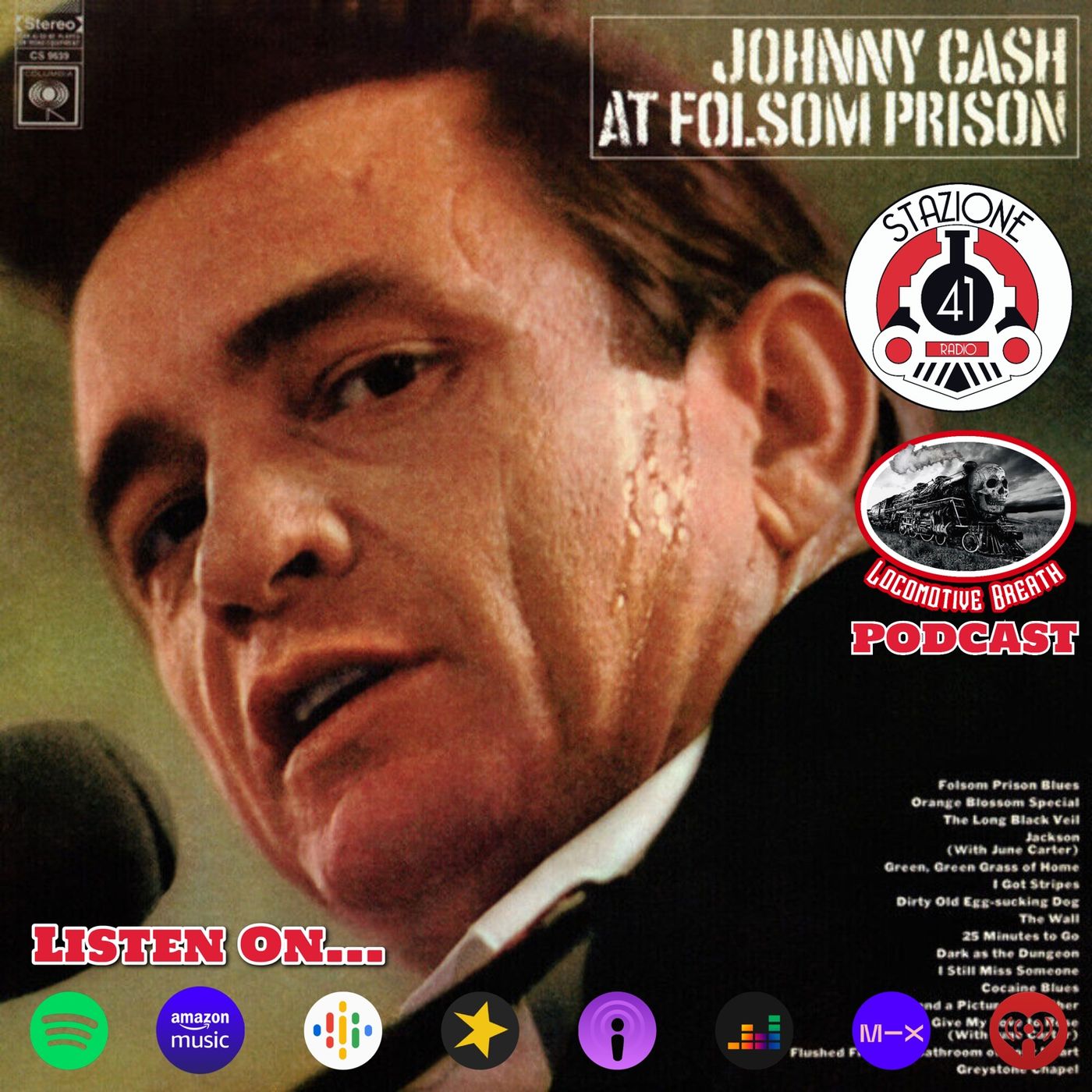 Johnny Cash "At Folsom Prison" episode artwork