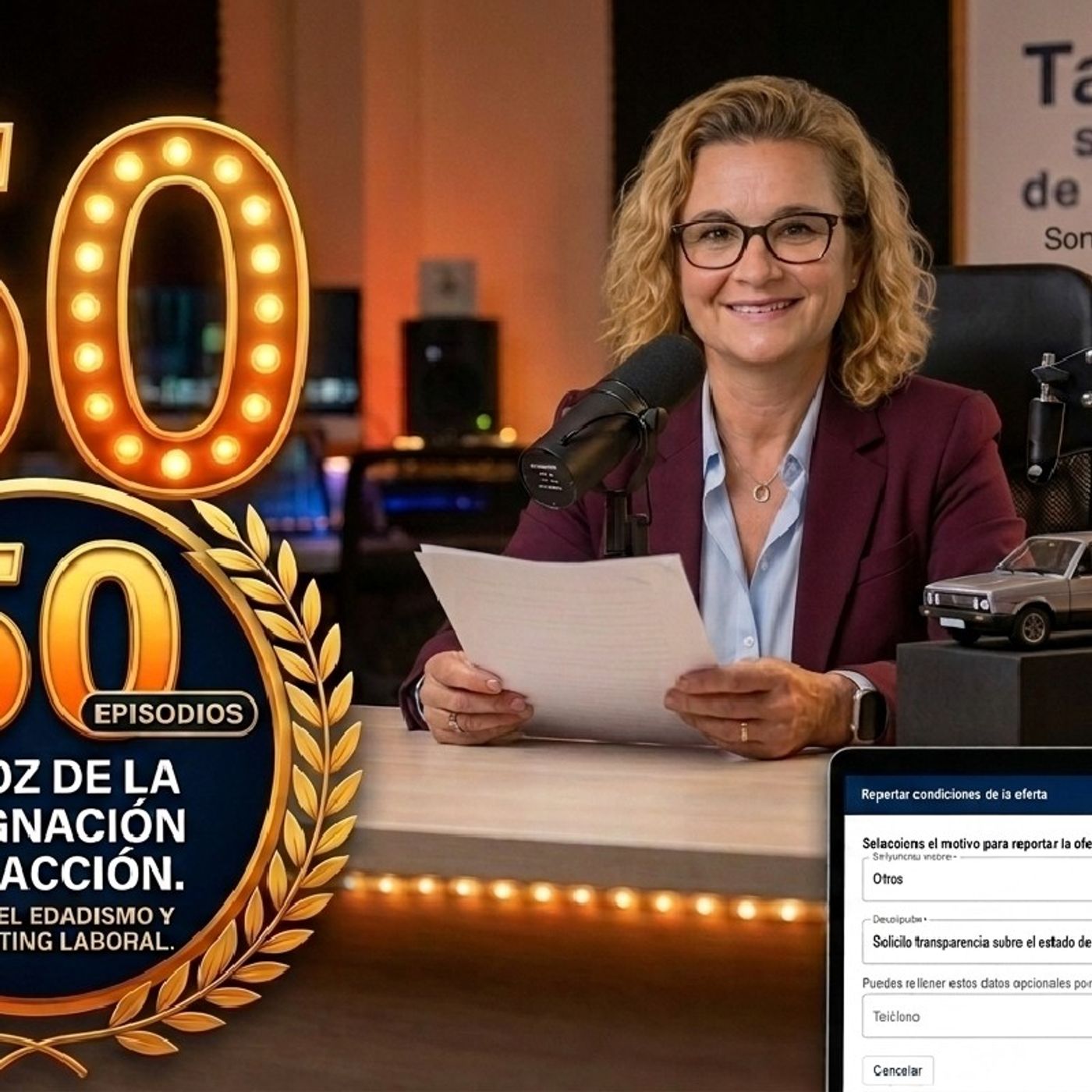 Episodio 50: "La Voz de la Indignación a la Acción" episode artwork