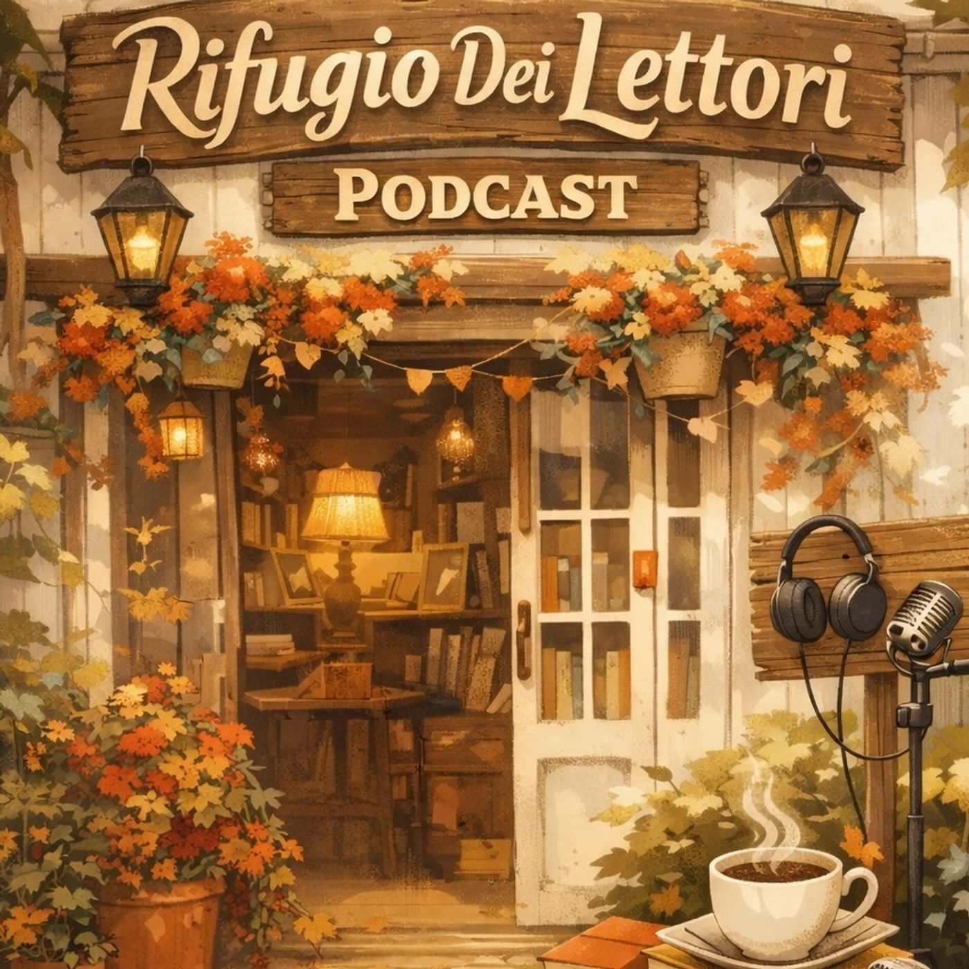 Copertina di Il Rifugio Dei Lettori Podcast - dove le storie fanno compagnia