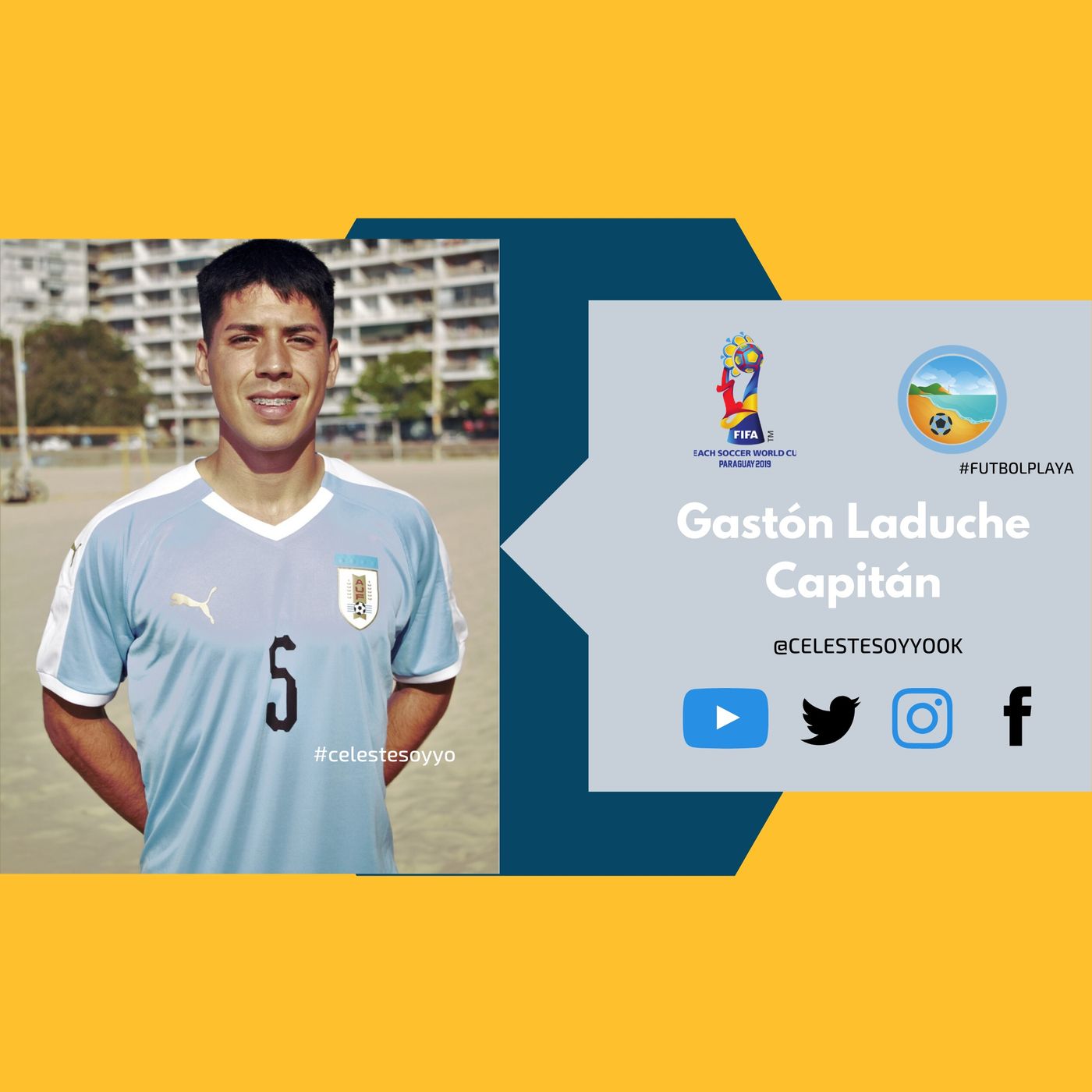 Ep. 005 Entrevista a Gastón Laduche. Fútbol Playa Uruguay
