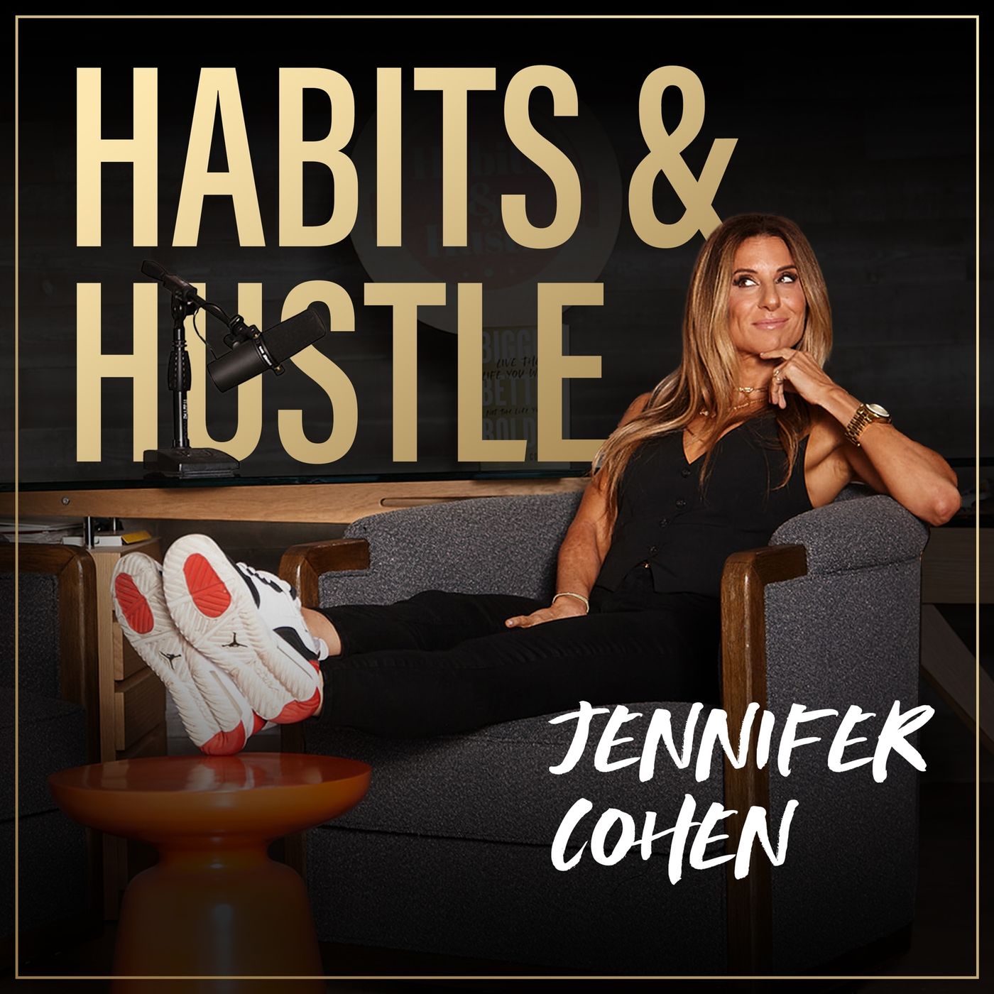 Habits and Hustle podcast artwork