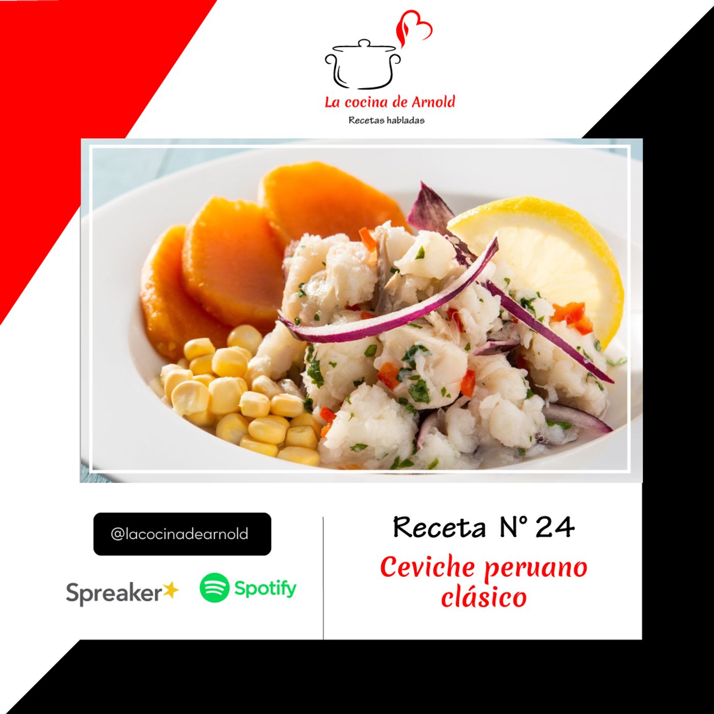 La cocina de Arnold, recetas habladas