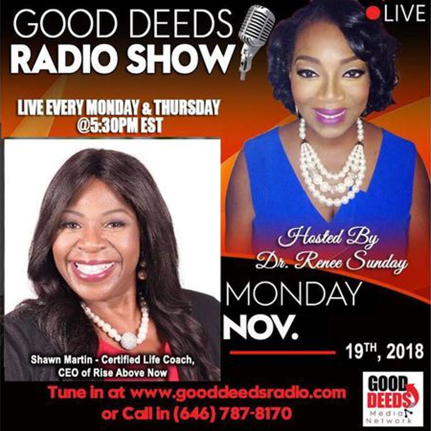 Dr. Renee Sunday\'s show