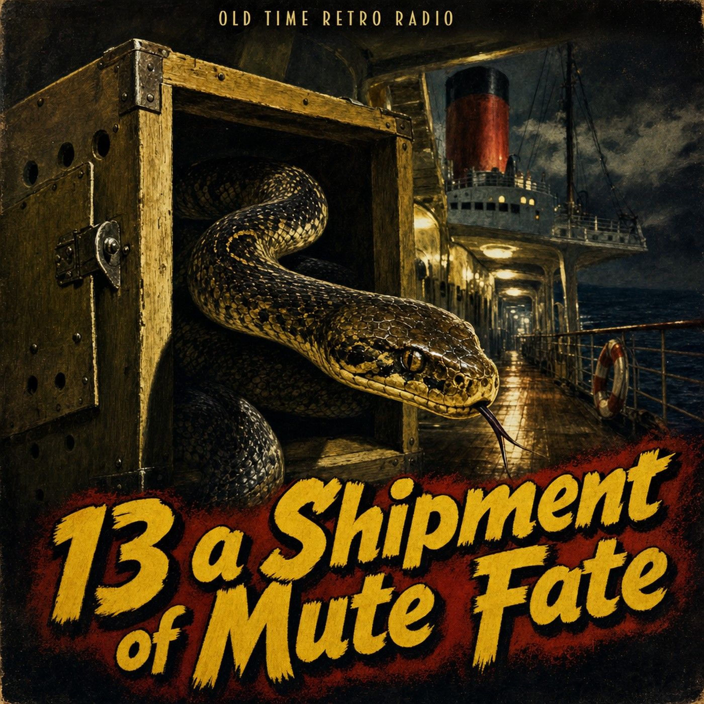 Escape - "a Shipment of Mute Fate" (Old Time Radio) episode artwork