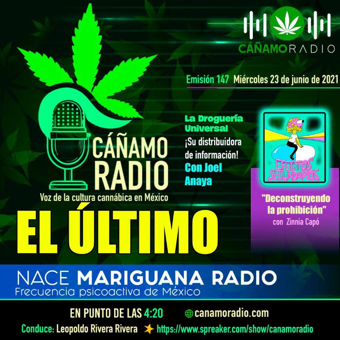 Antes CANIAMO Radio AHORA Mariguana RADIO