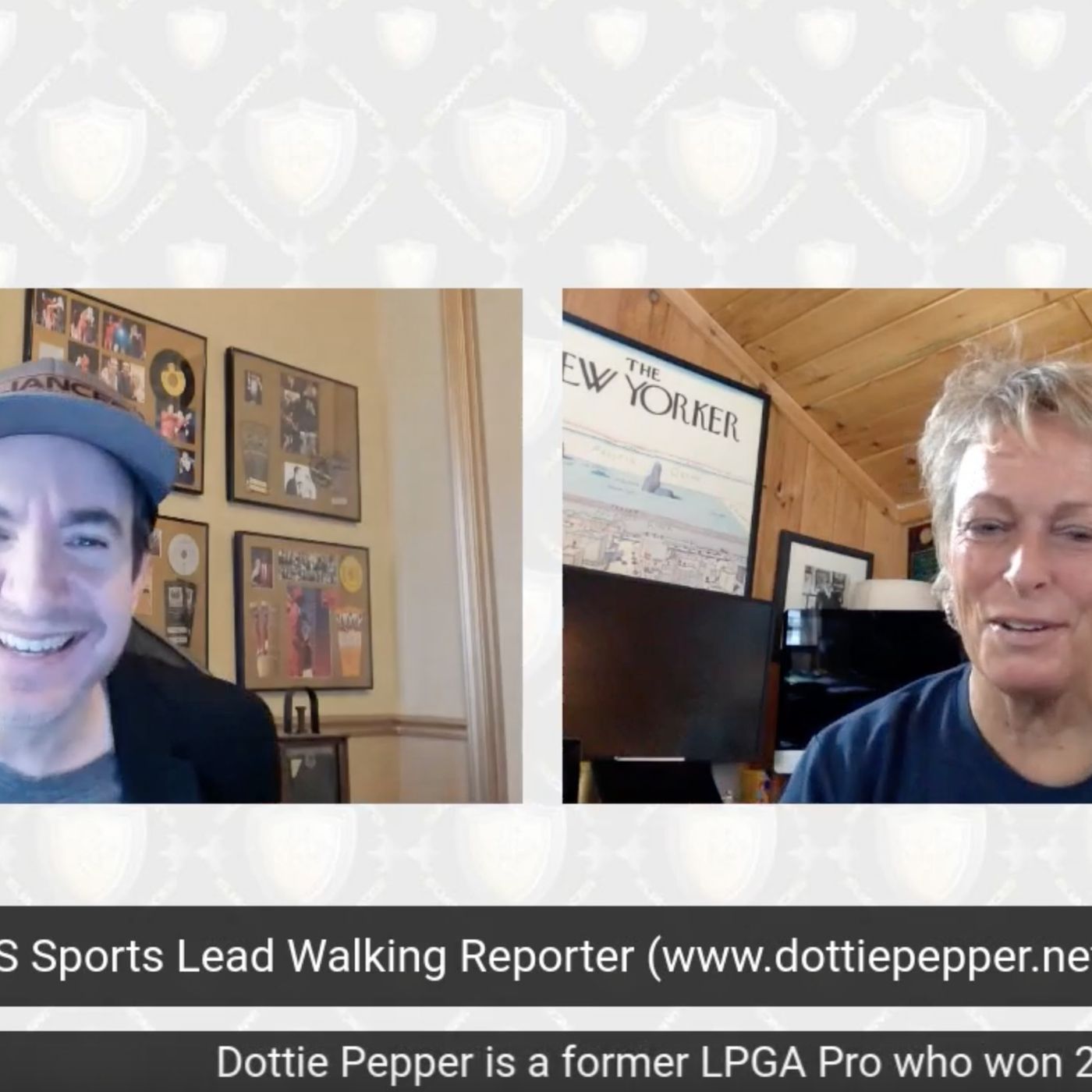 Dottie Pepper, CBS Sports Lead Walking Reporter, former LPGA Pro won 2 Major Golf Championships