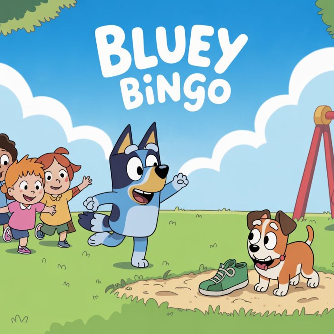 🎠Bluey y la Aventura en la Fila del Columpio🎈 |Audiocuentos