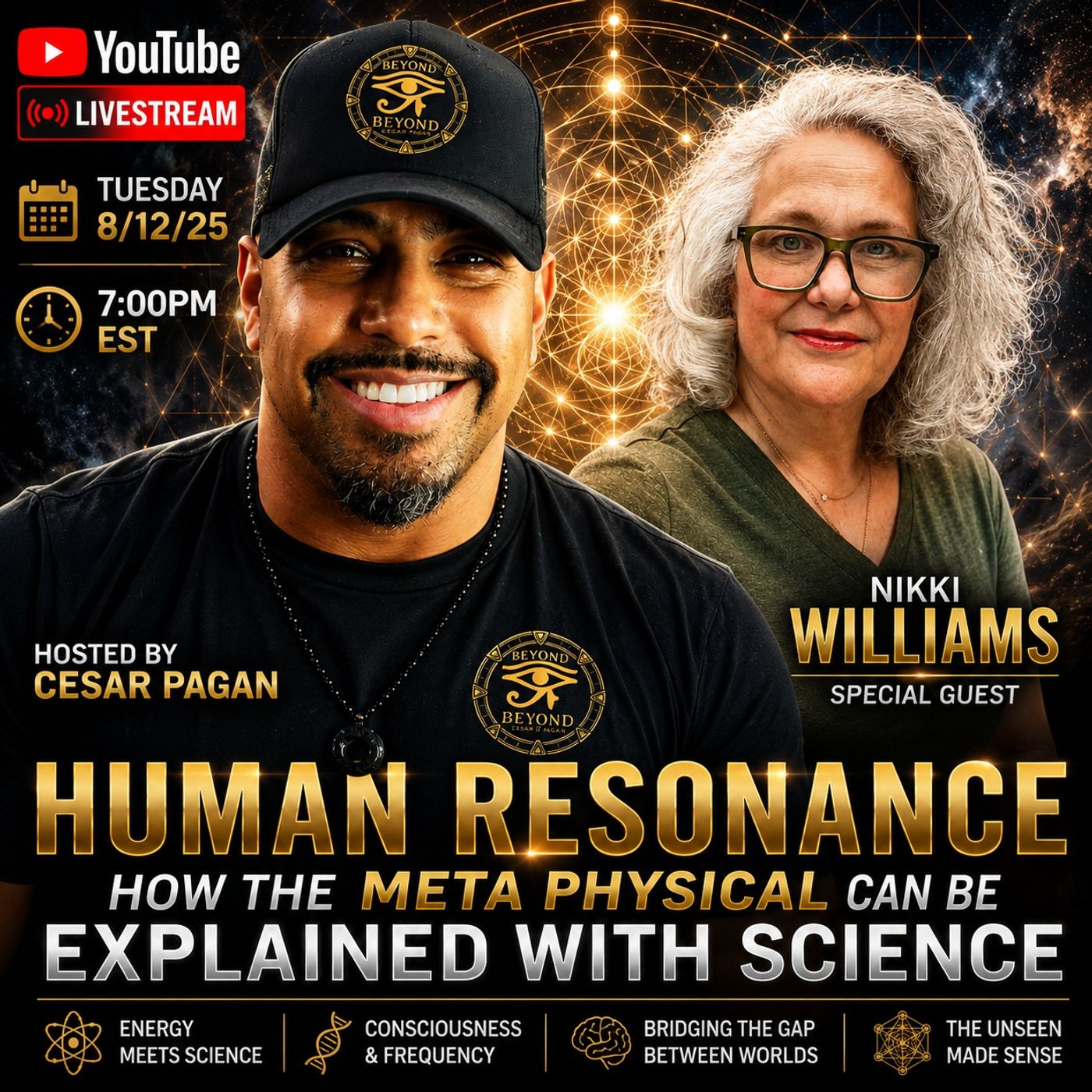 Can Science Explain the Metaphysical Human Resonance, Energy & Consciousness | Nikki Williams