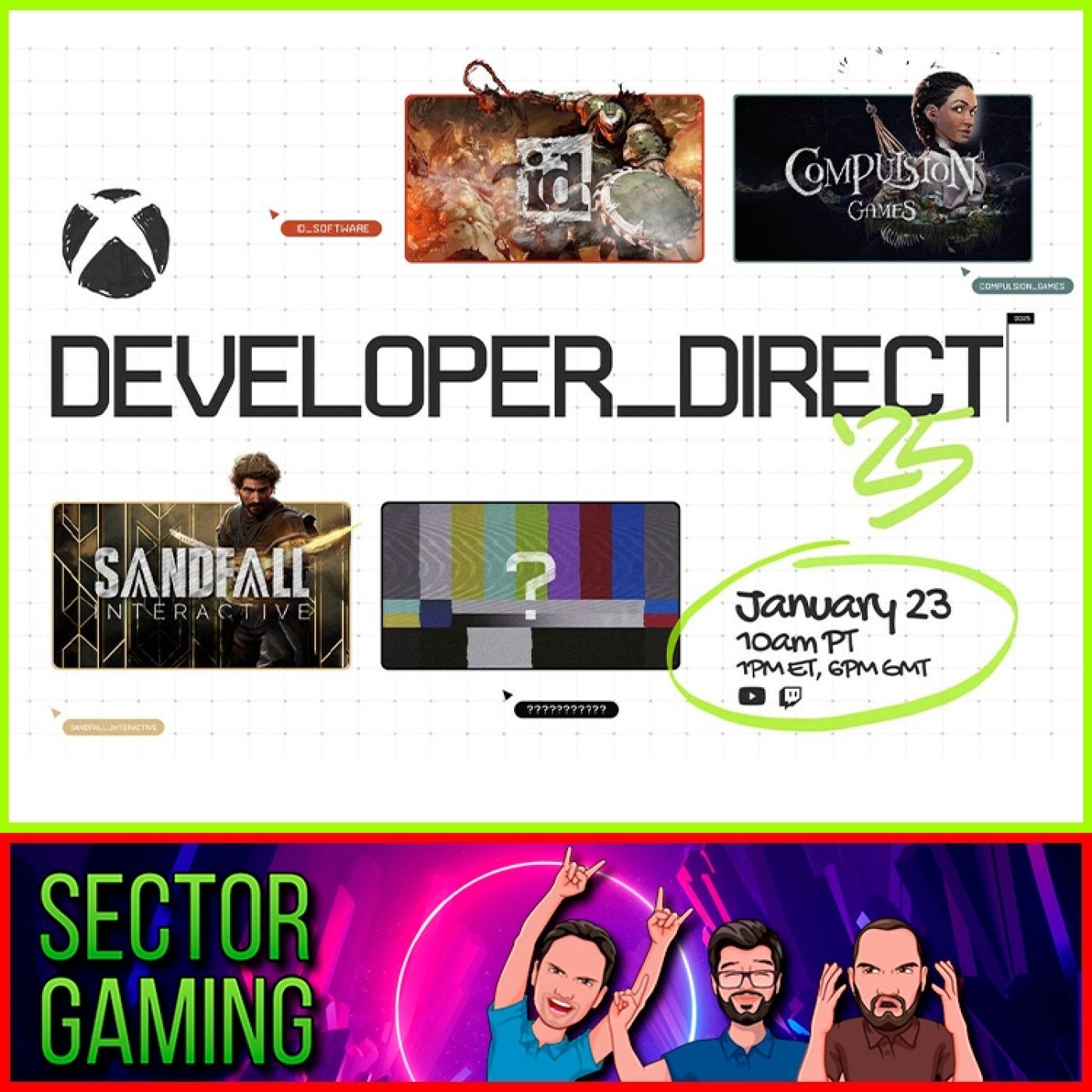 Sg evento | xbox developer direct 2025 + comentarios en tiempo real episode artwork