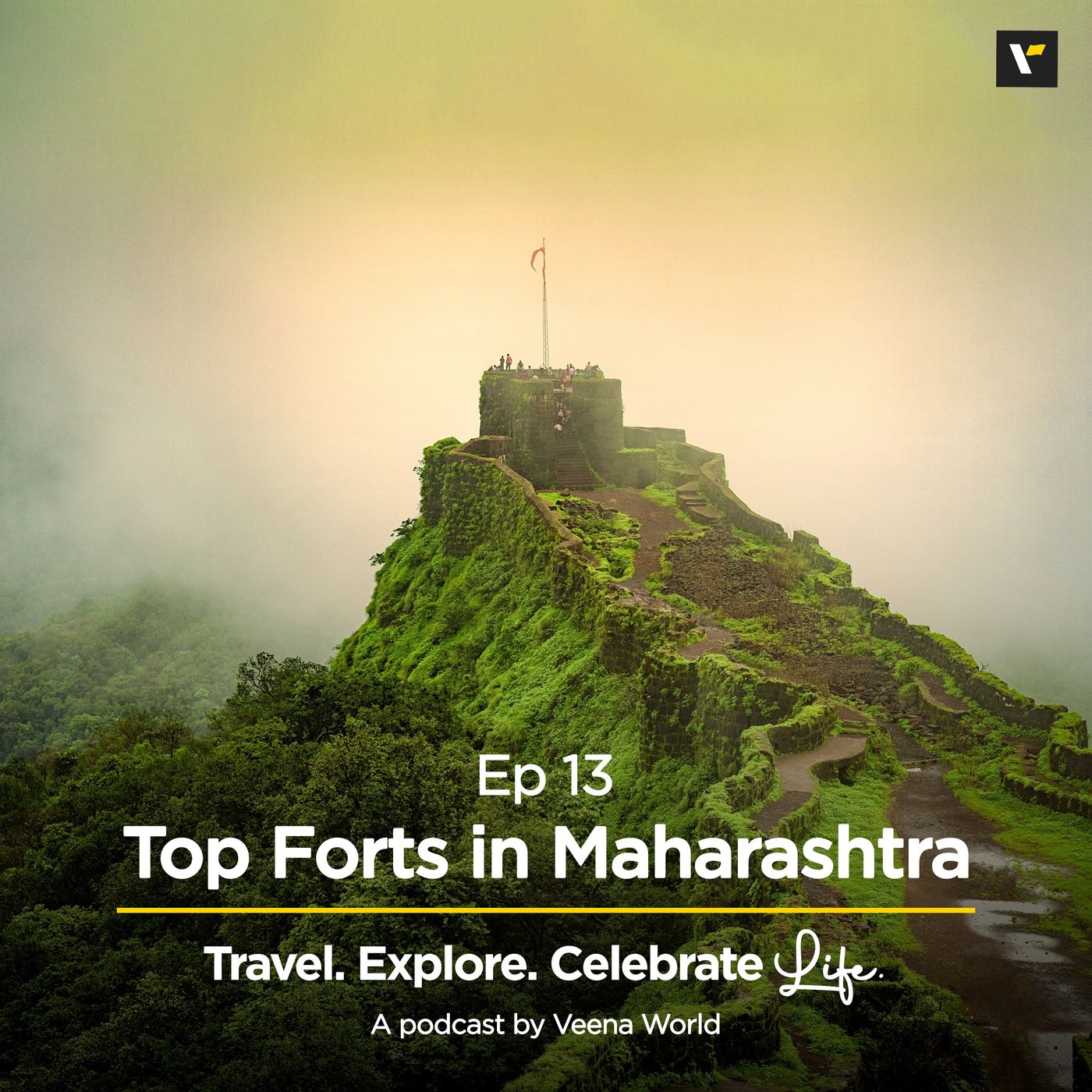 cover of episode Ep 13: Top Forts in Maharashtra