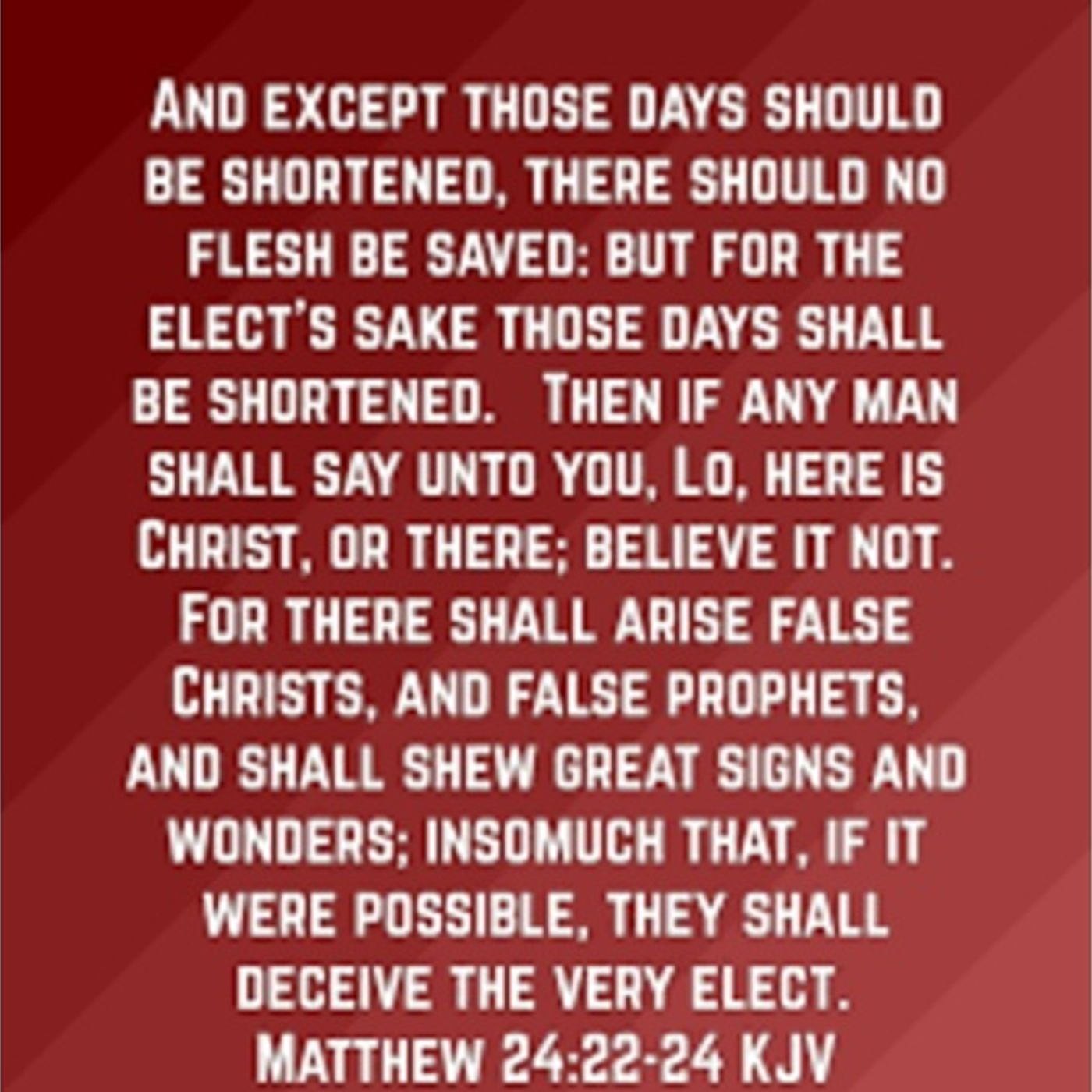 The Helios Biblios Hour : It were possible, they shall deceive the very Elect episode artwork
