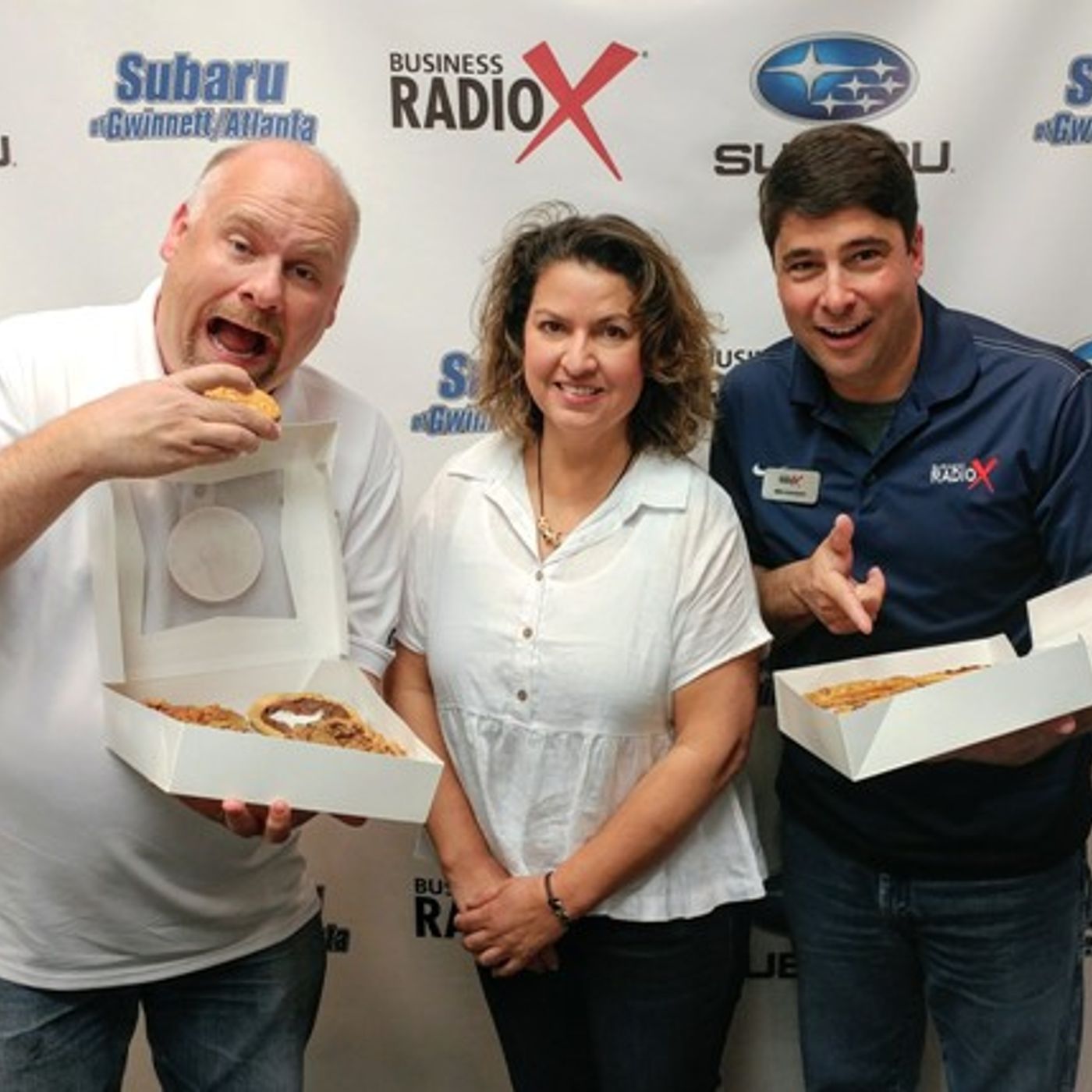 Briana Carson with Crave Pie Studio and Willie Degel with Uncle Jack's Meat House episode artwork