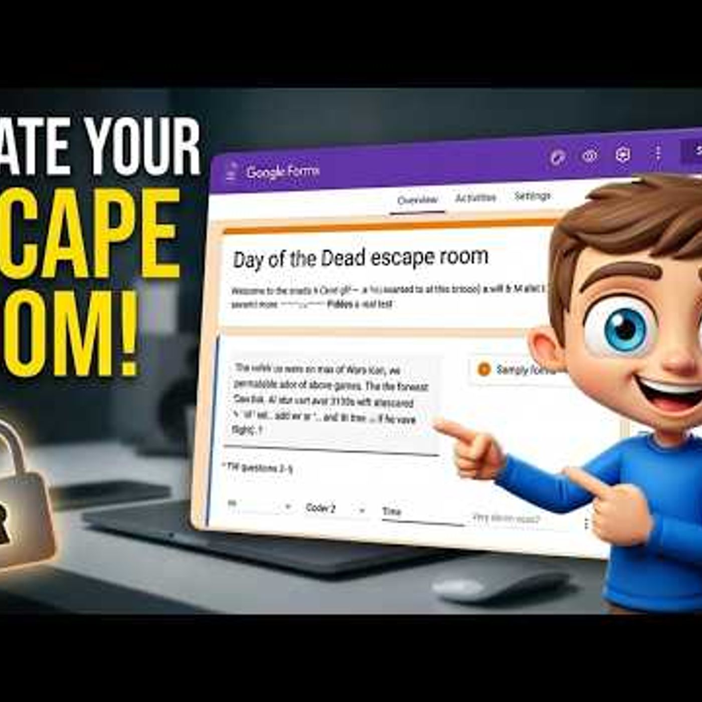 Make Your Own Digital Escape Room with Google Forms! episode artwork