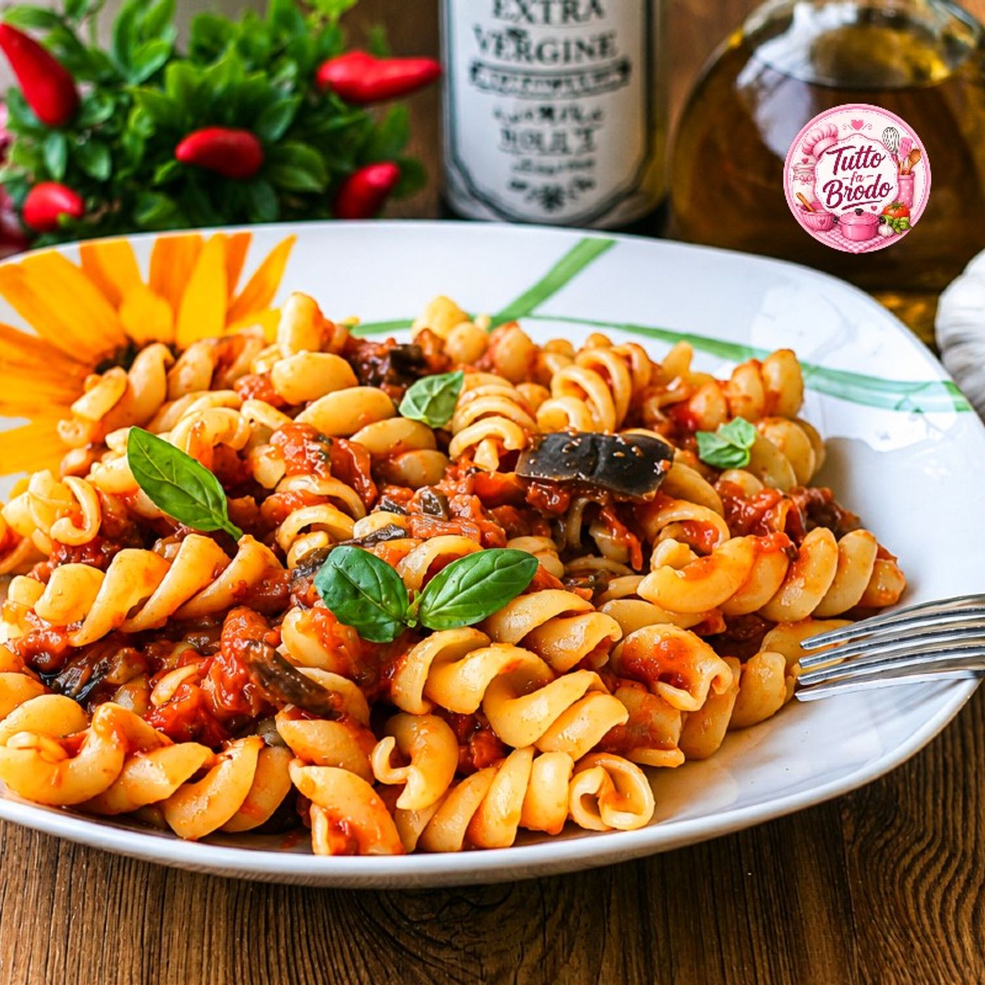 Pasta al Ragu' di Melanzane "Primo Piatto Mediterraneo Facile e Gustoso" episode artwork
