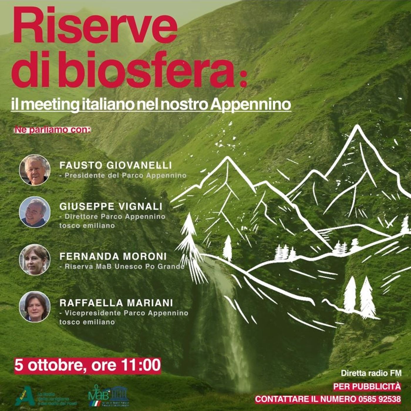 Riserve di biosfera: il meeting italiano nel nostro appennino (Lunigiana Talk - 5 Ottobre 2024) episode artwork