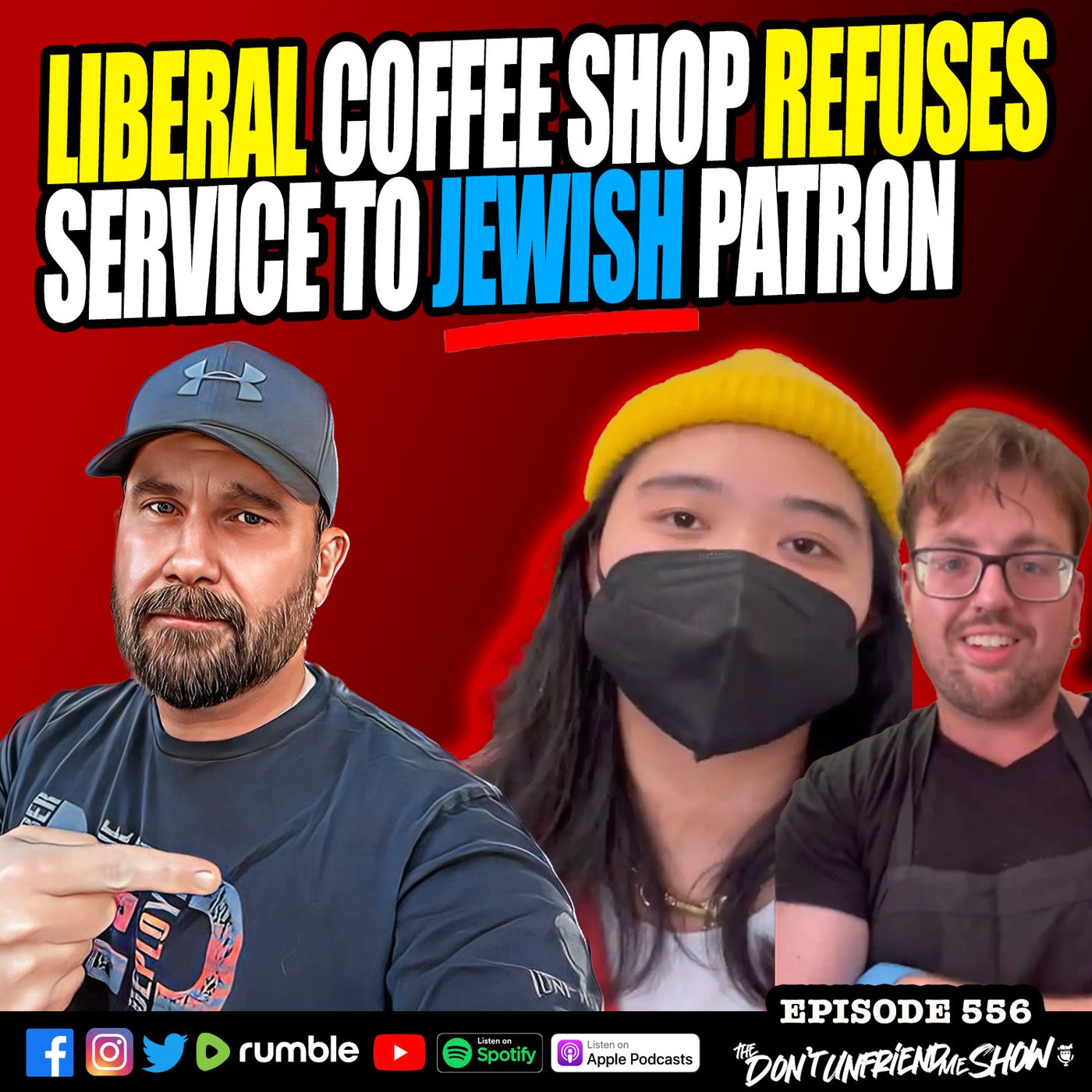 California Coffee Shop Workers Deny A Jewish Customer Access To The Restroom episode artwork