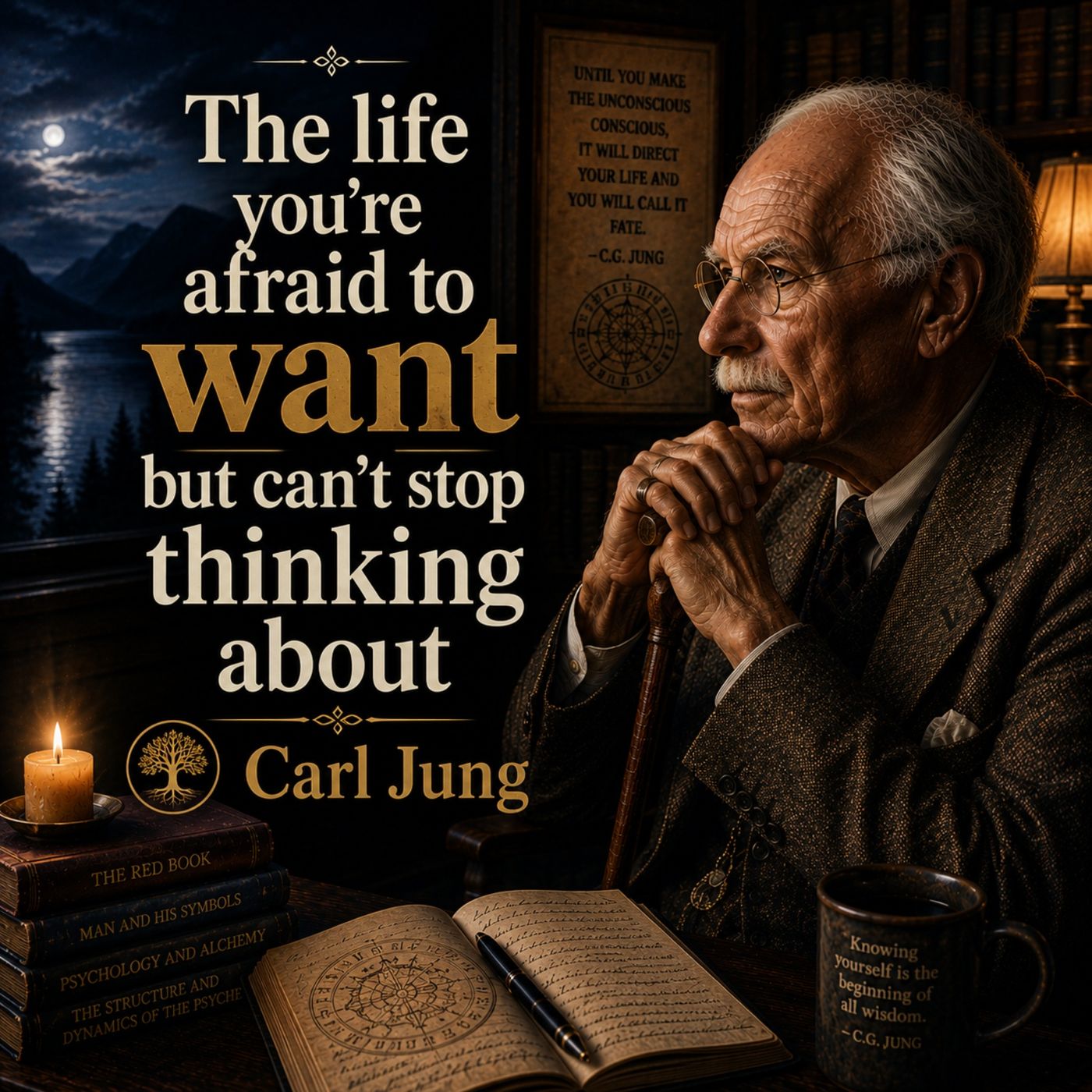 The life you're afraid to want but can't stop thinking about | Carl Jung