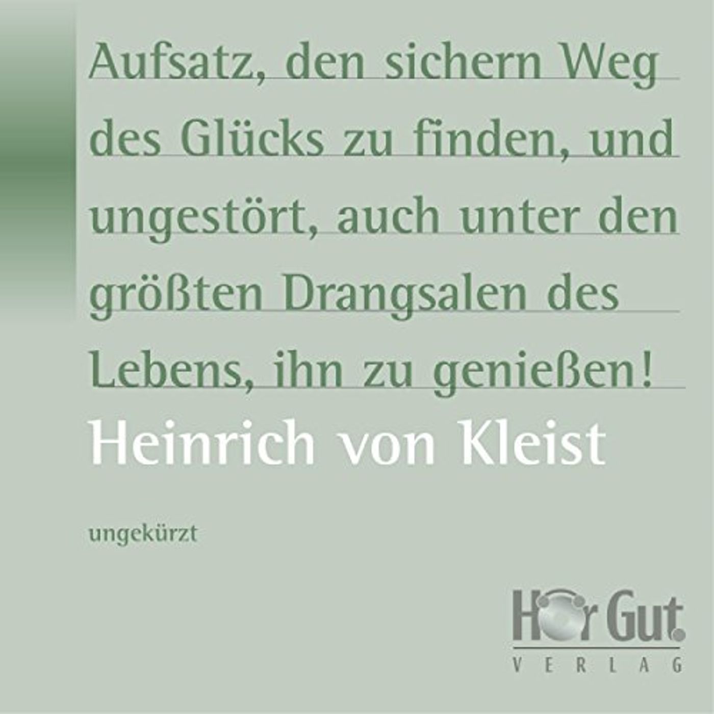 Aufsatz, den sichern Weg des Glücks zu finden, und ungestört, auch unter den episode artwork