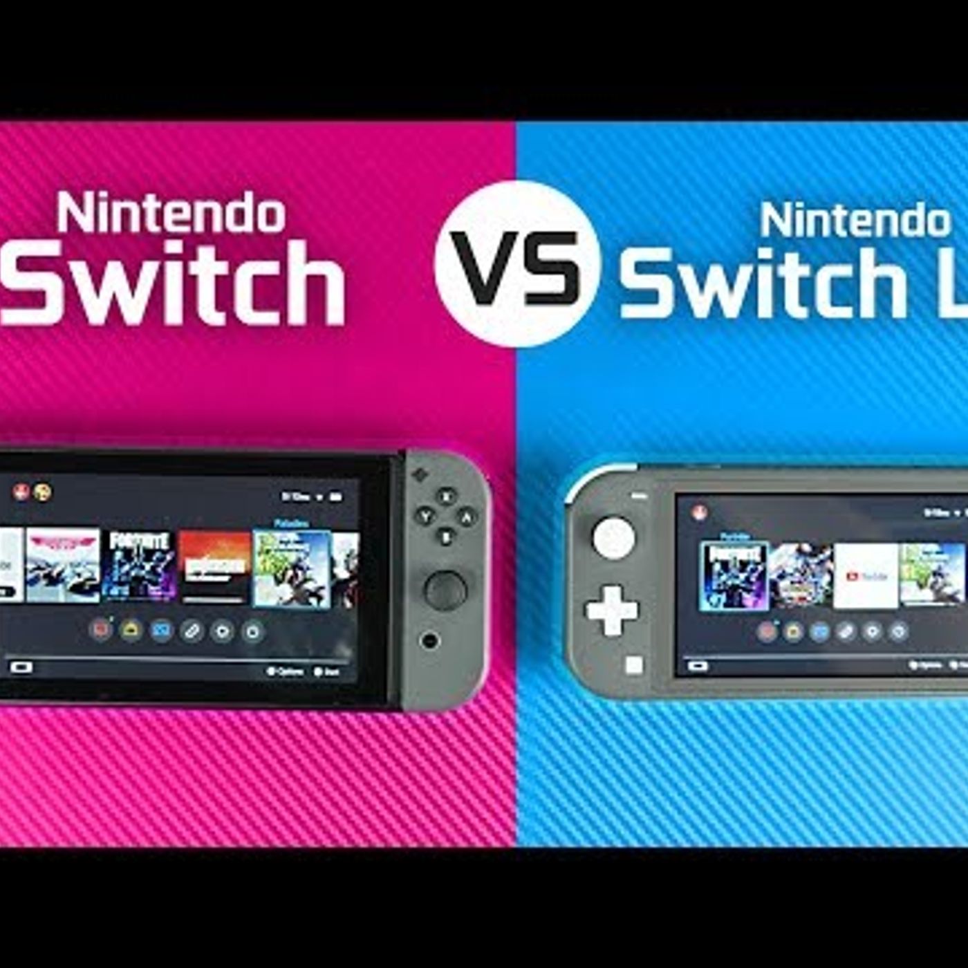 Nintendo Switch Lite vs Nintendo Switch episode artwork