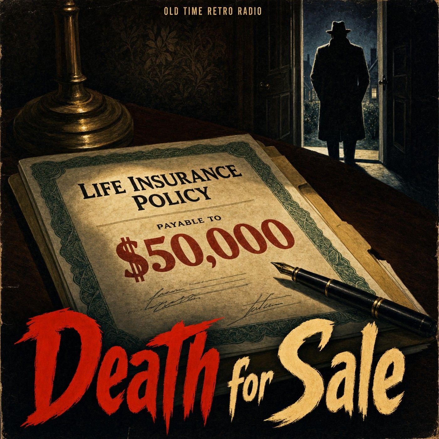 Inner Sanctum Mysteries - "Death for Sale" (Old Time Radio, 1952) episode artwork