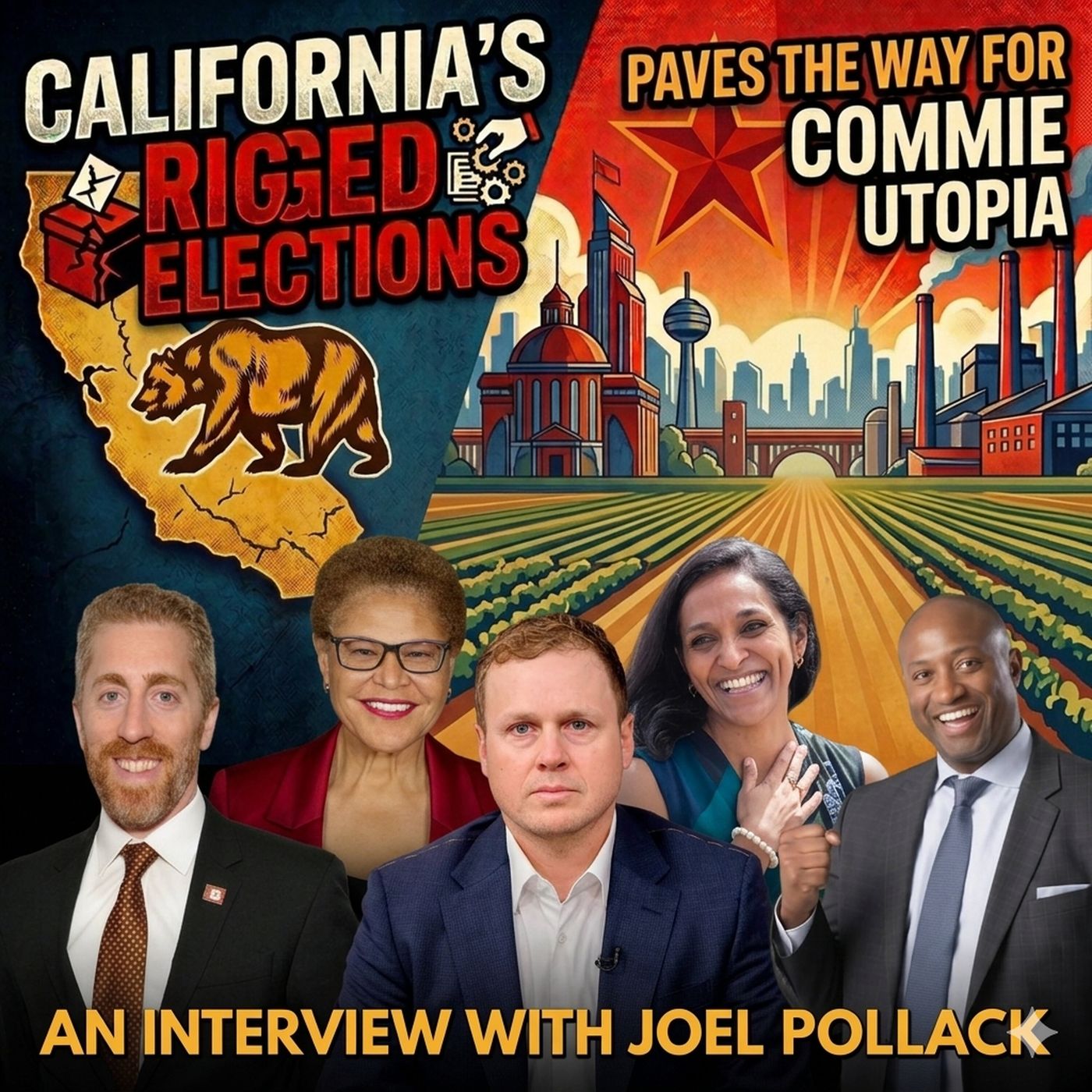 California’s RIGGED Elections Paves The Way For Commie Utopia
