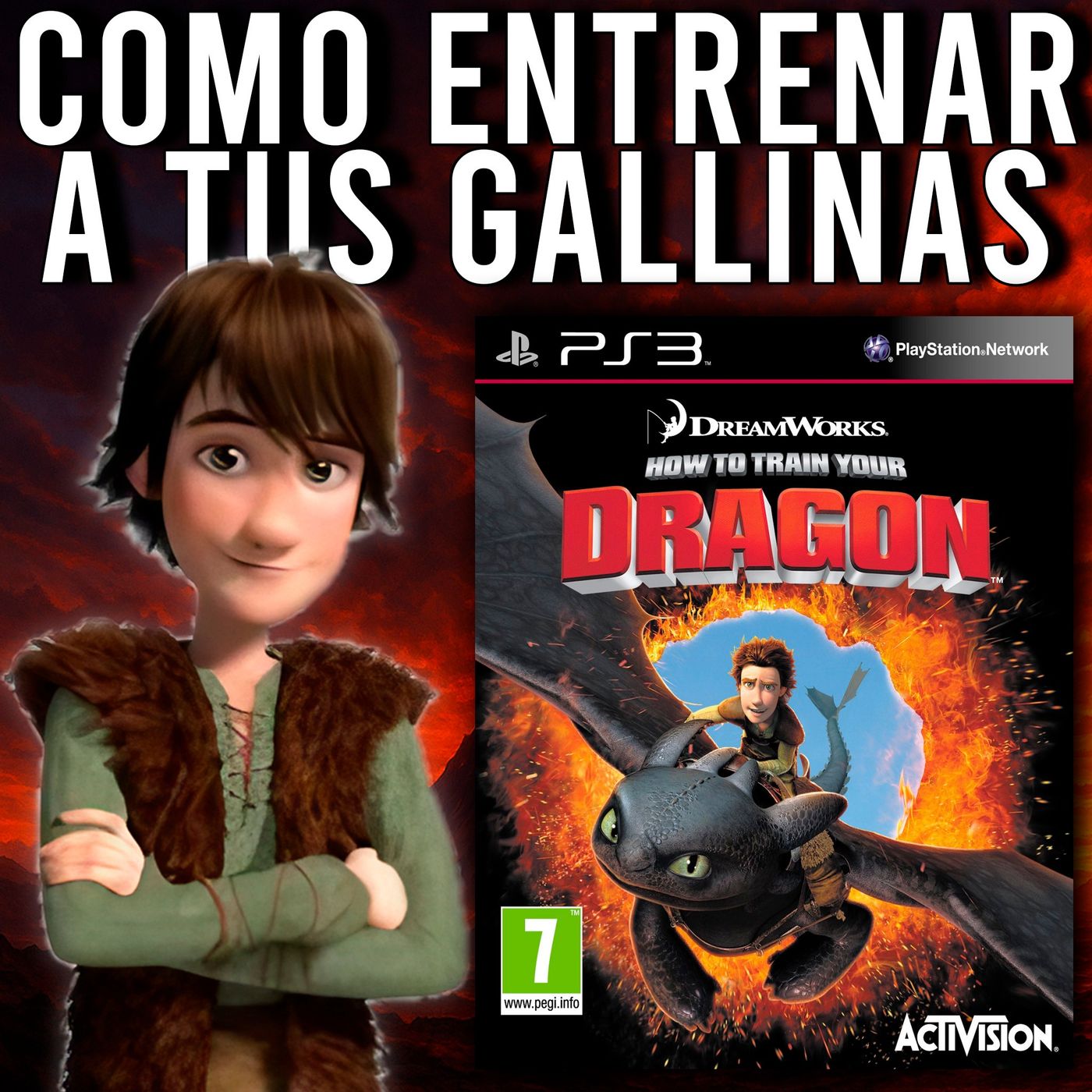 COMO Entrenar a tus GALLINAS | How to train your dragón episode artwork