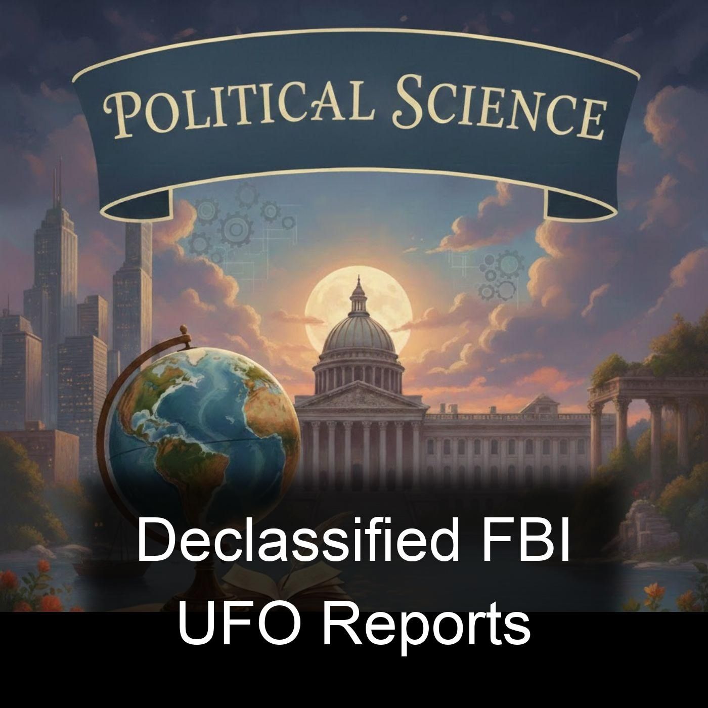 Declassified FBI UFO Reports cover art