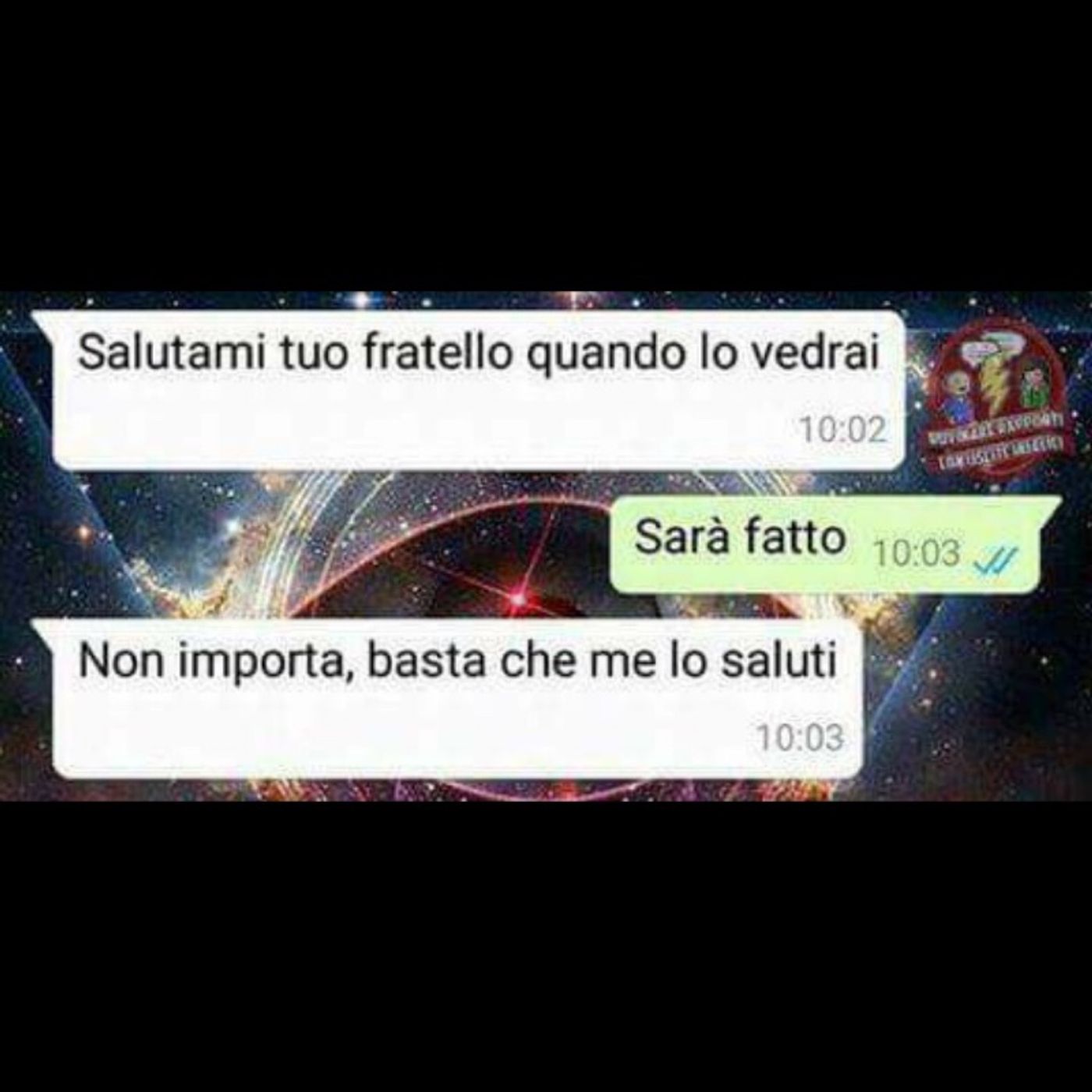 Il Buongiorno da casa di Baby