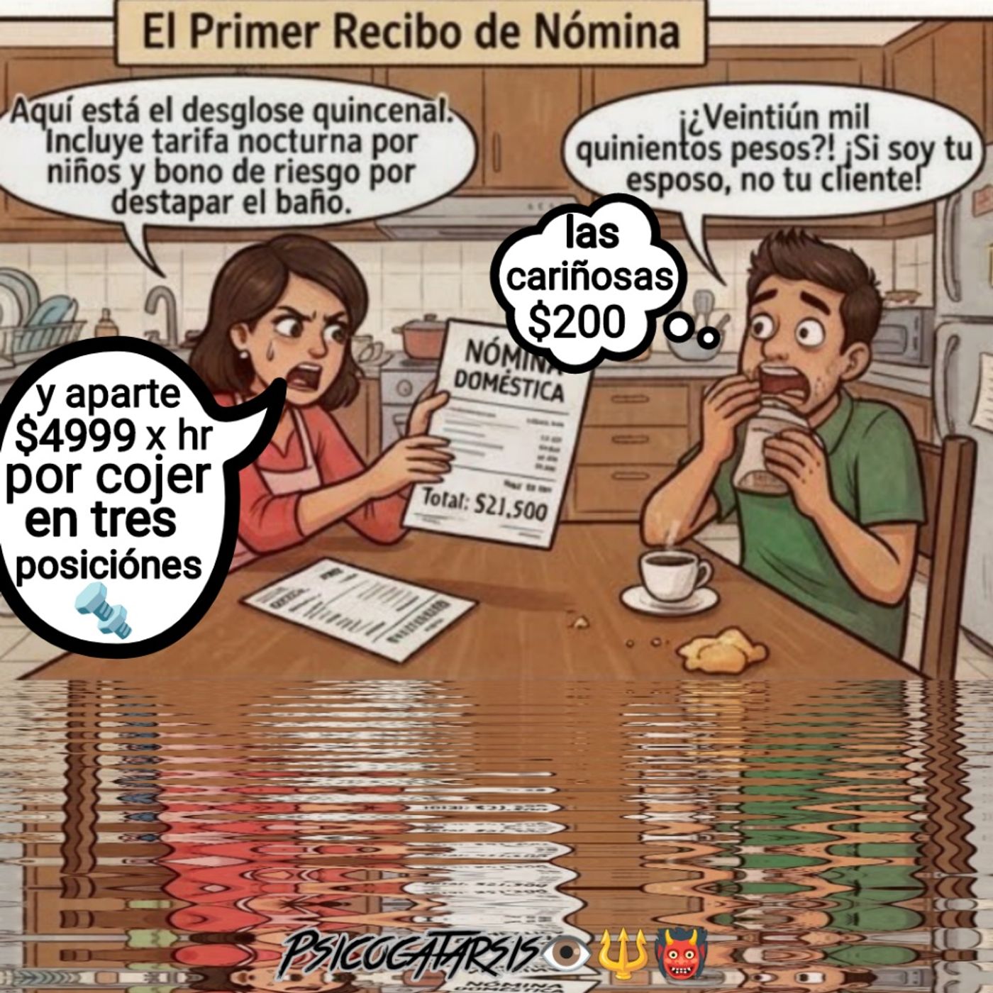 MUJERES QUIEREN COBRAR POR SER AMAS DE CASA Y RESPIRAR episode artwork