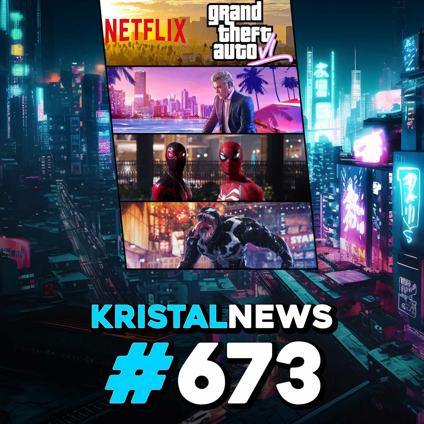 NETFLIX vuole REALIZZARE un ALTRO GTA?! | ECCO le RECENSIONI di SPIDER-MAN 2 ▶ #KristalNews 673 episode artwork