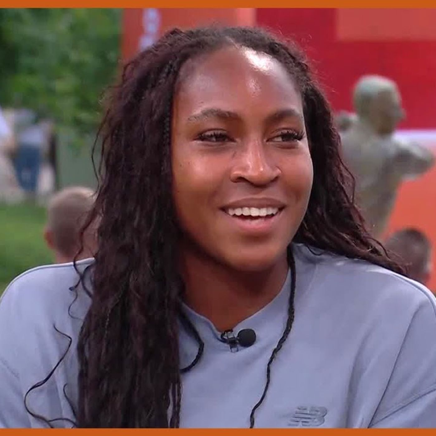 Coco Gauff Reacts to Advancing to the Quarterfinals | 2025 Roland-Garros episode artwork