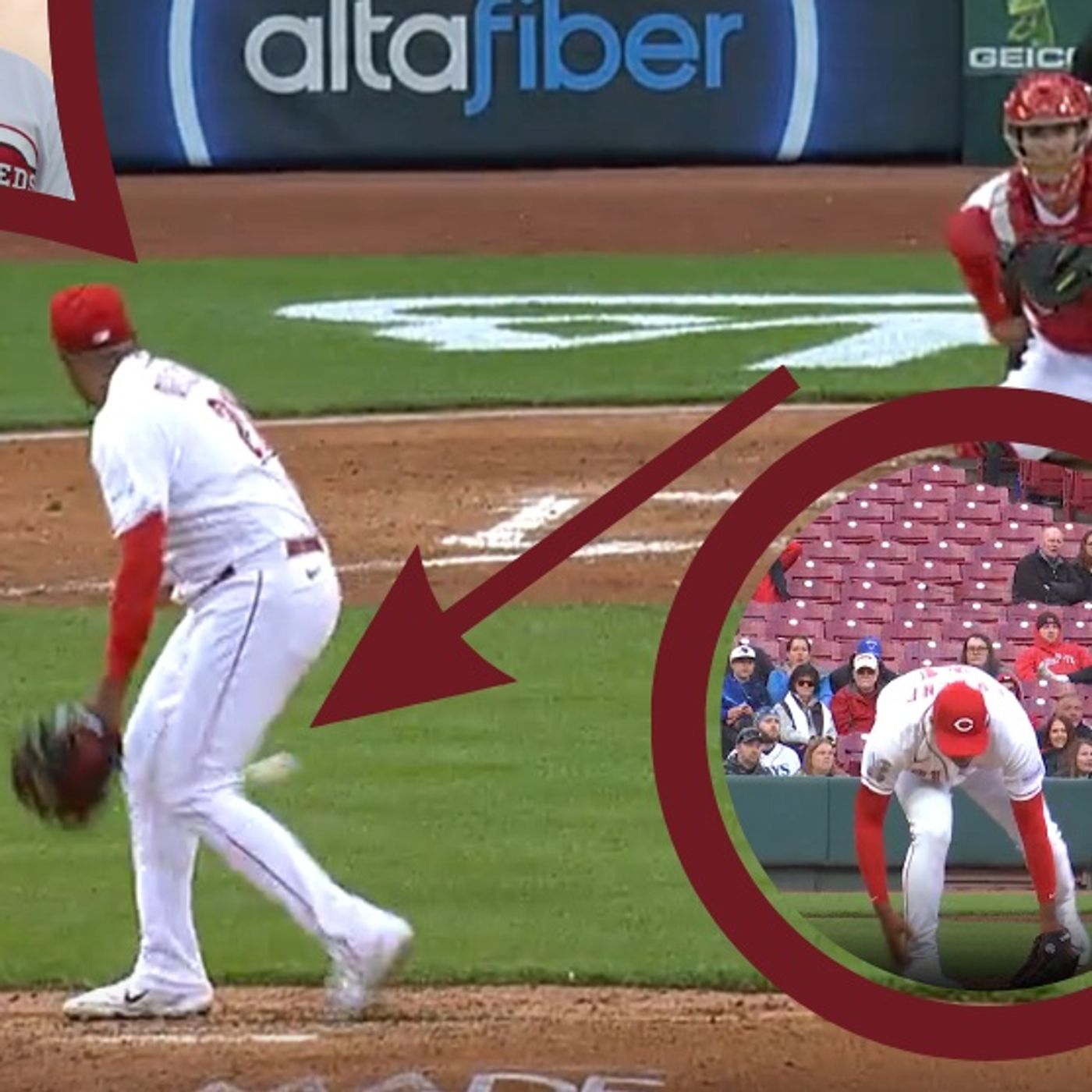 YANDY DIAZ CONECTA BATAZO BRUTAL Y LESIONA AL PITCHER HUNTER GREENE