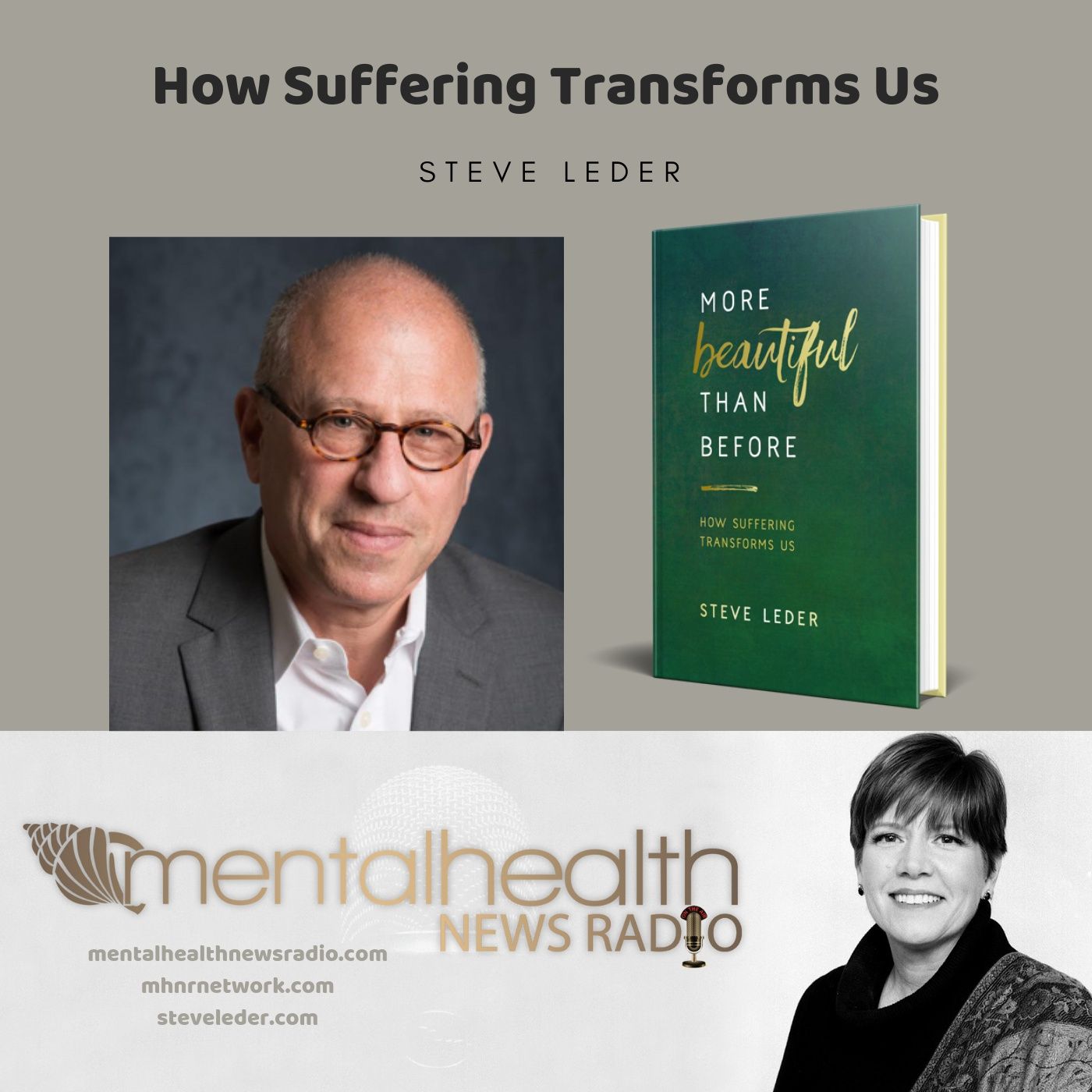 Mental Health News Radio - How Suffering Transforms Us with Rabbi Steve Leder