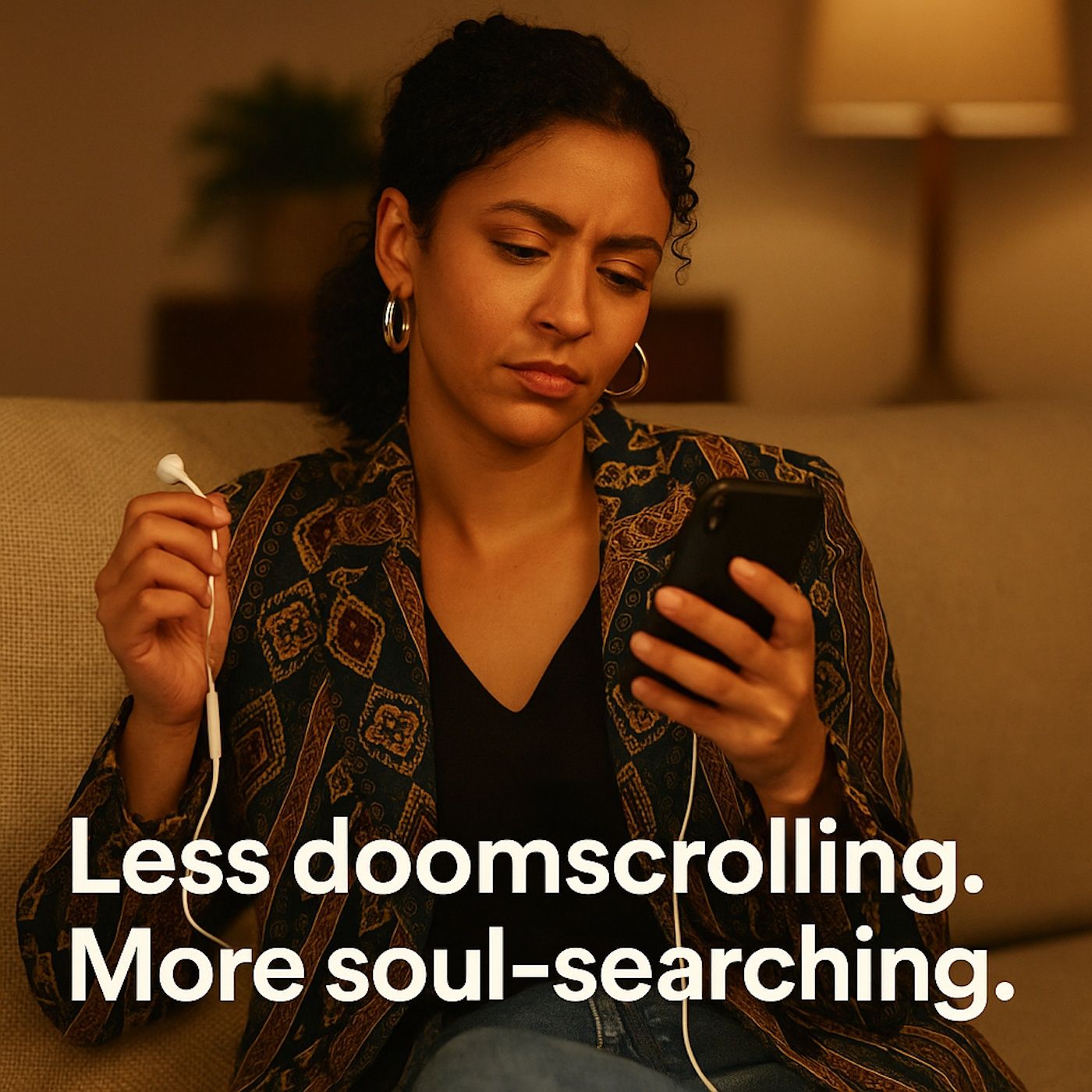 Less doomscrolling. More soul-searching. episode artwork