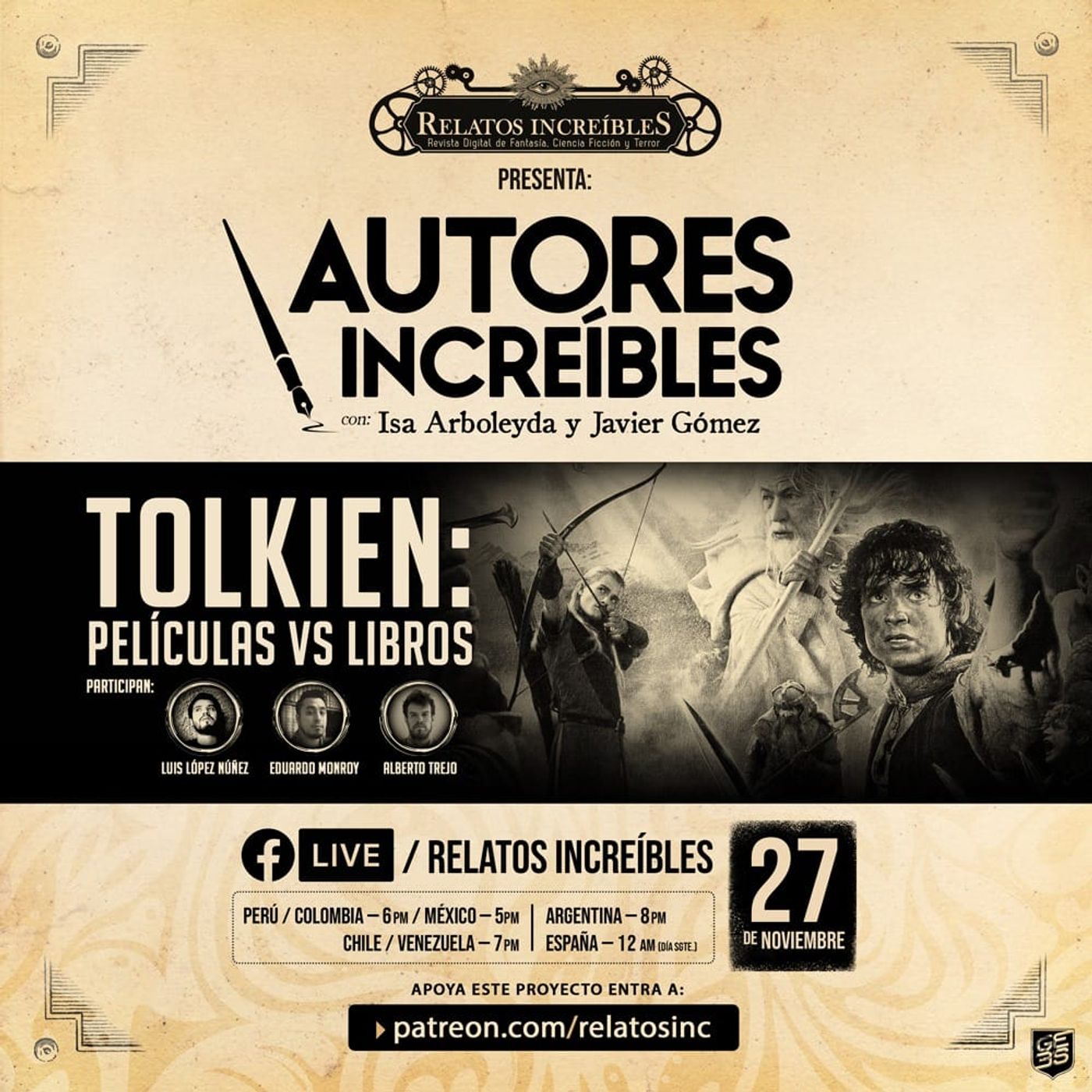 Autores Increíbles