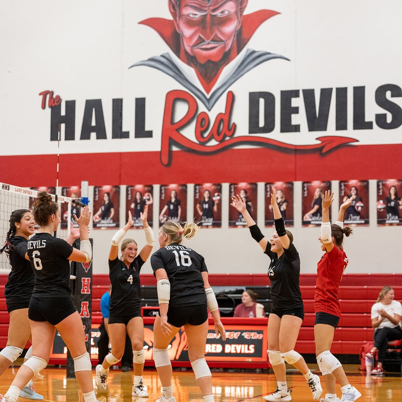 Hall girls volleyball closes strong, puts away Serena for first win episode artwork