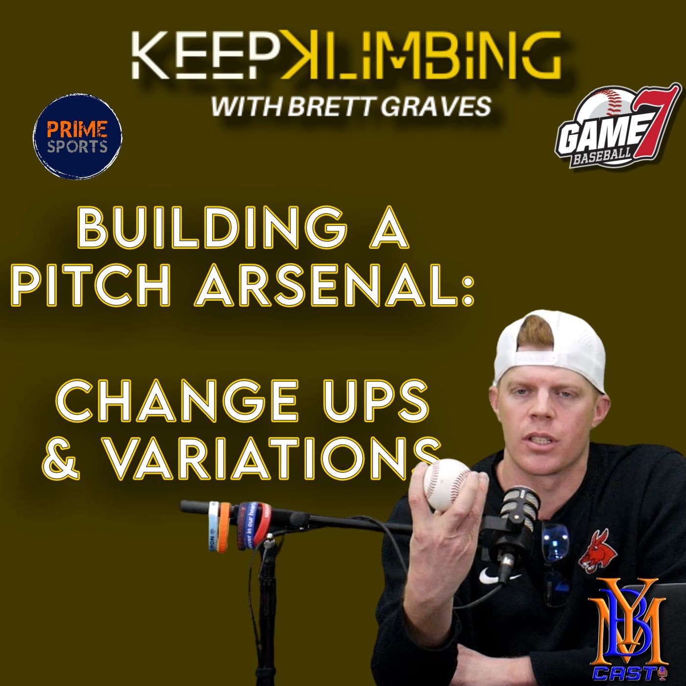 Building a Pitch Arsenal: Changeups & Variations | Keep Klimbing | YBMcast episode artwork