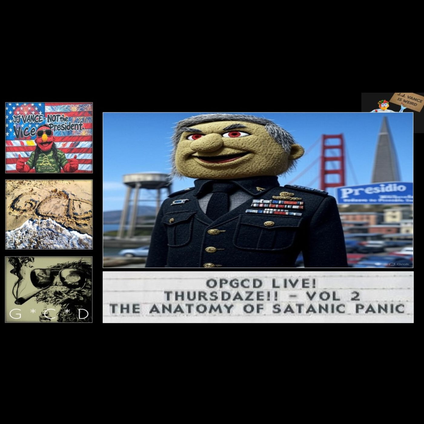 OpGCD Live! Thursdaze!! - "The Anatomy of Satanic Panic" - Vol. 2 - FREE PATREON PREVIEW