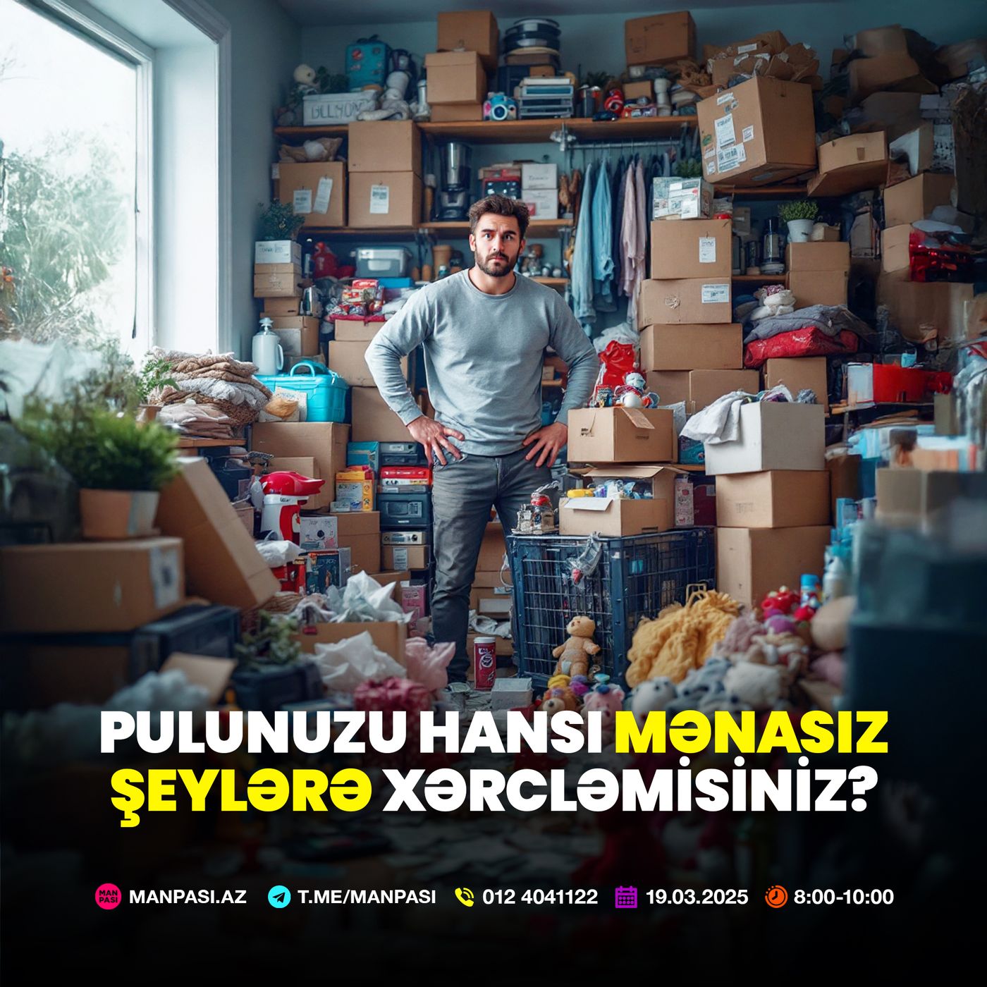 Pulunuzu hansı mənasız şeylərə xərcləmisiniz? 19.03.2025