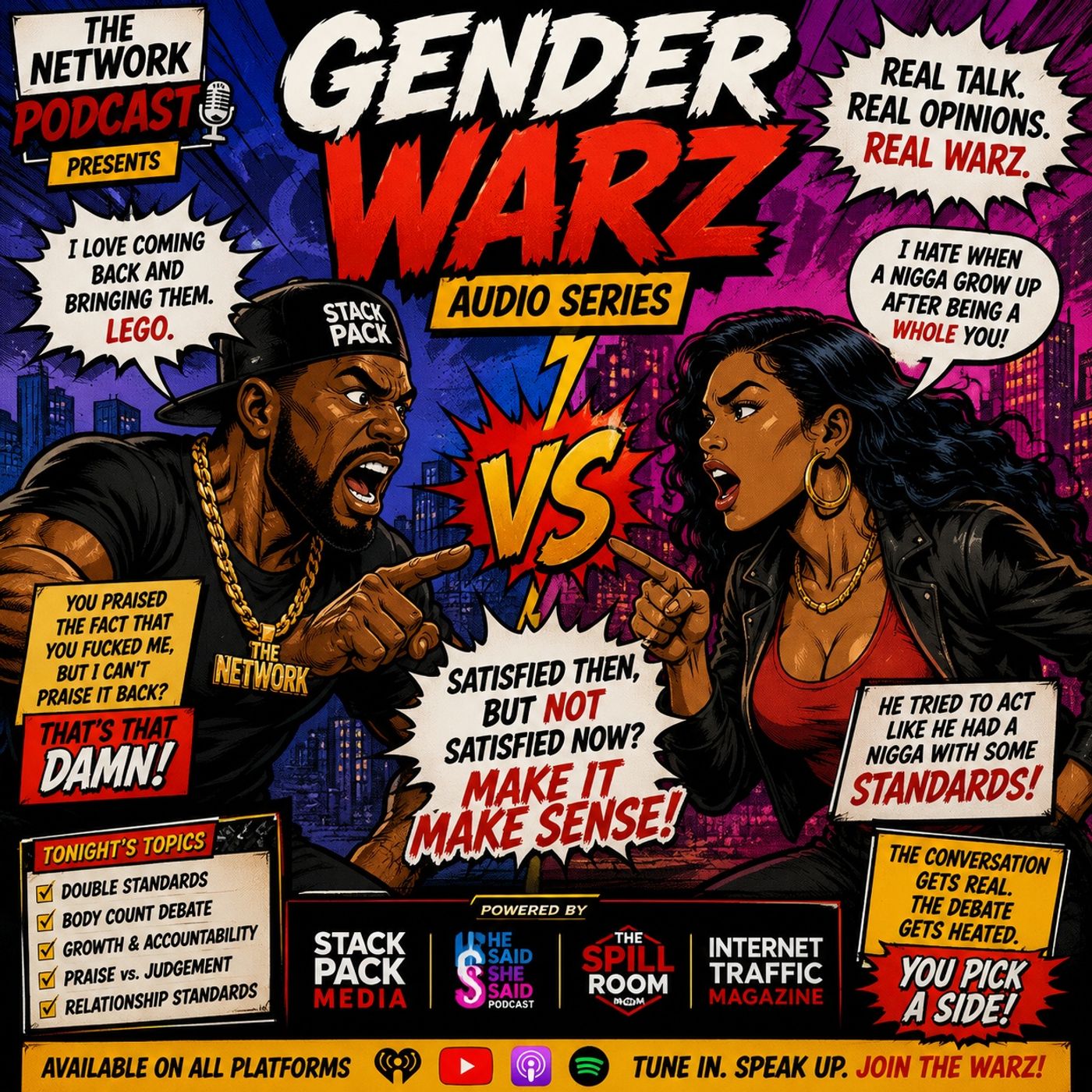 🚀Live Gender Warz Debate💥: BODY COUNT DOUBLE STANDARDS? 👀🔥 | Gender Warz Audio Series episode artwork