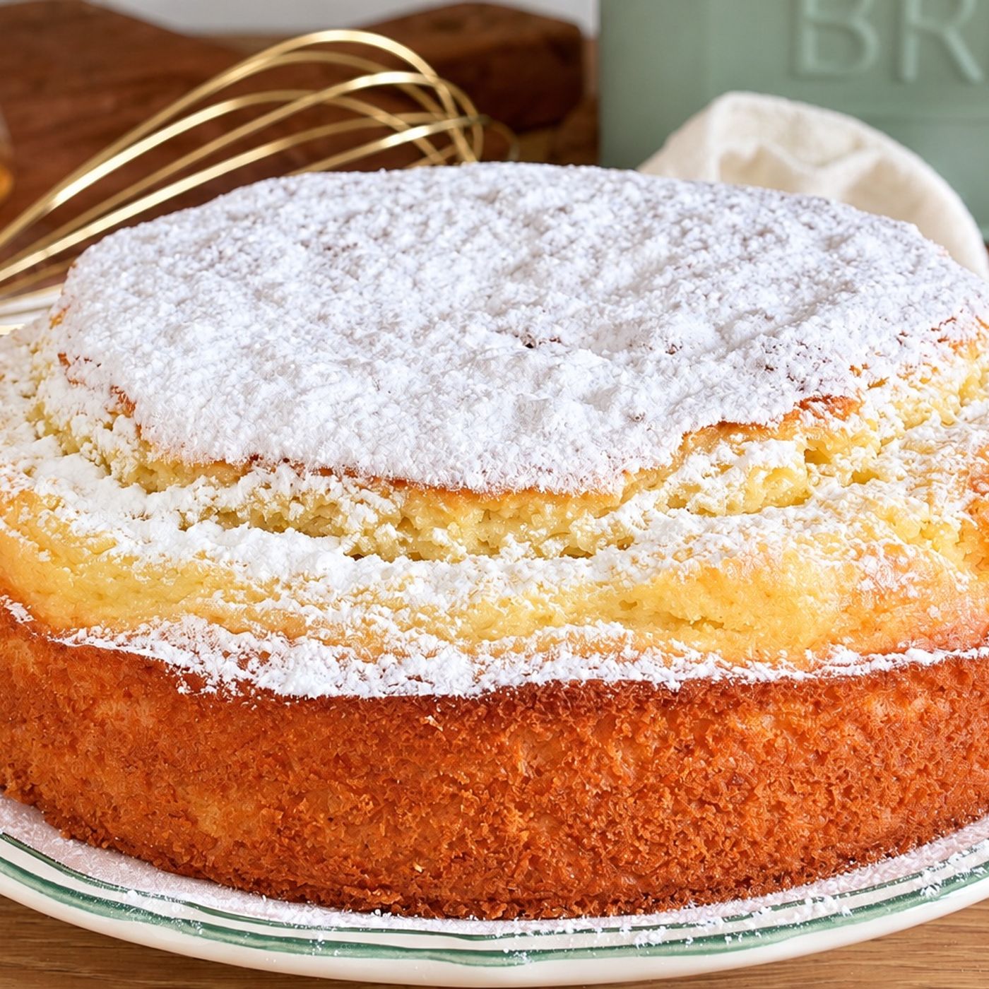 Torta Ricotta e Arancia Senza Uova