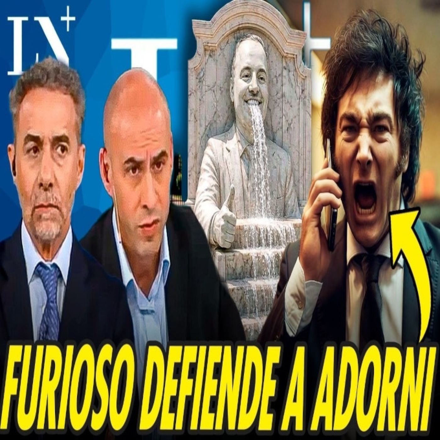 MILEI SE VUELVE LOCO EN LA TELE DEFENDIENDO A ADORNI episode artwork