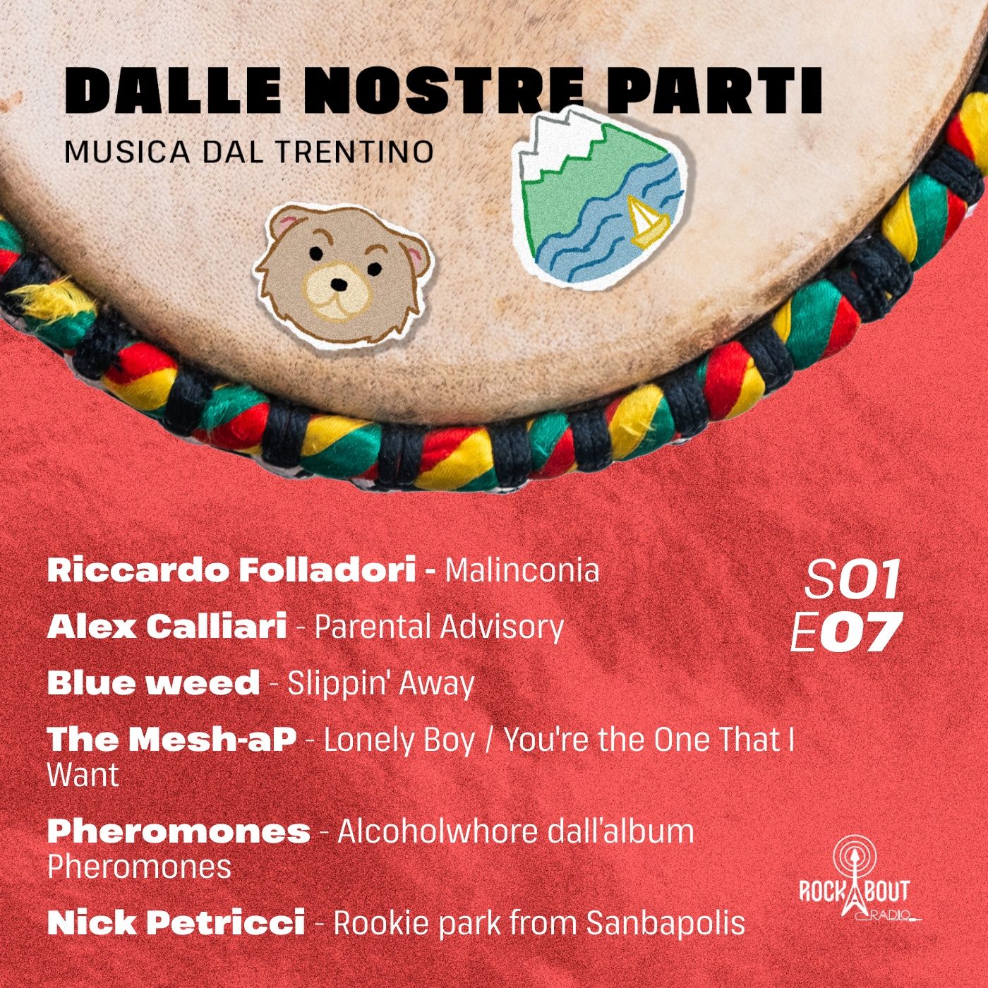 S02E07 - La Musica dalle nostre parti - Riccardo Folladori, Alex Calliari, Blue weed. The MeshAp, Pheromones e Nick Petricci episode artwork