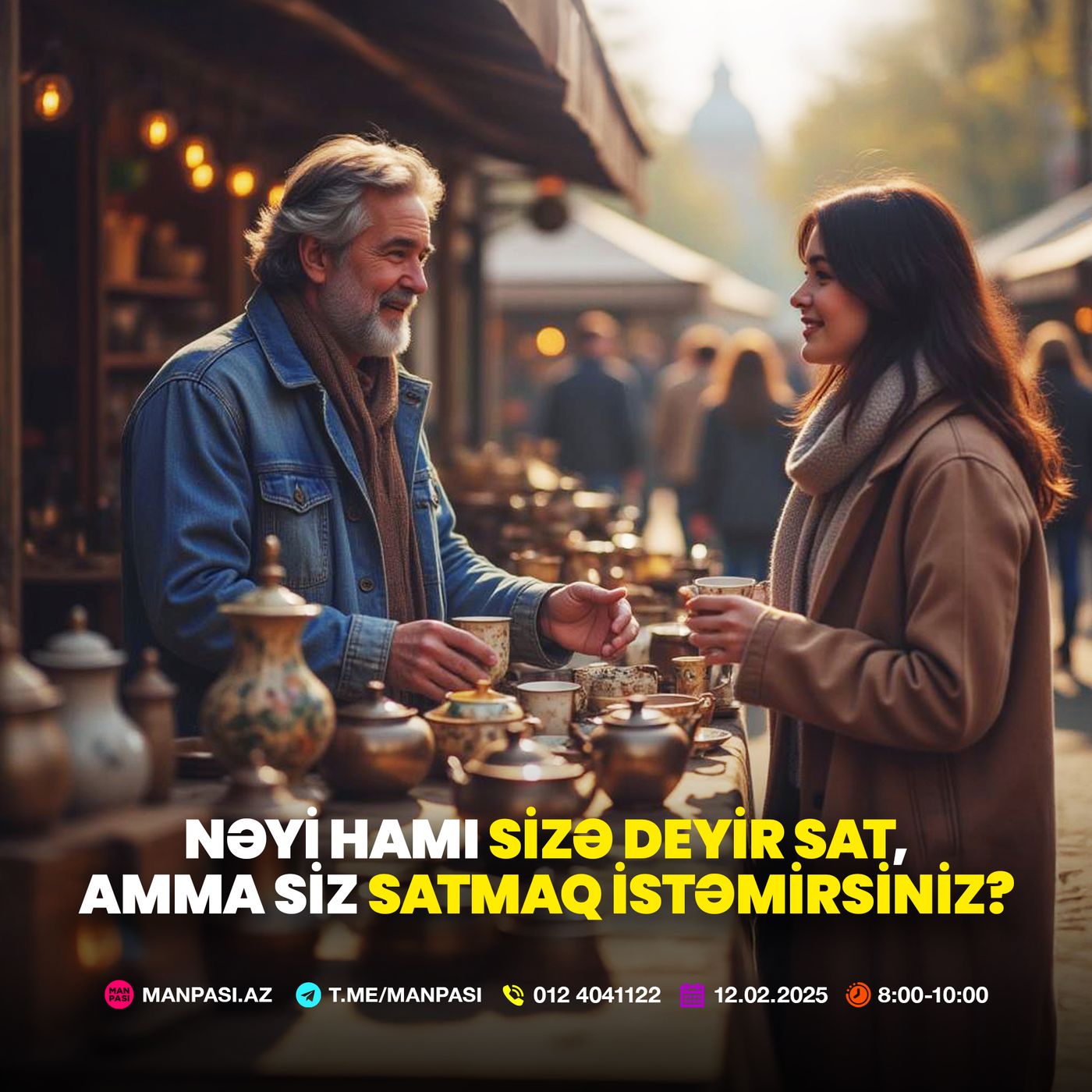 Nəyi hamı Sizə deyir sat, amma Siz satmaq istəmirsiniz? 12.02.2025