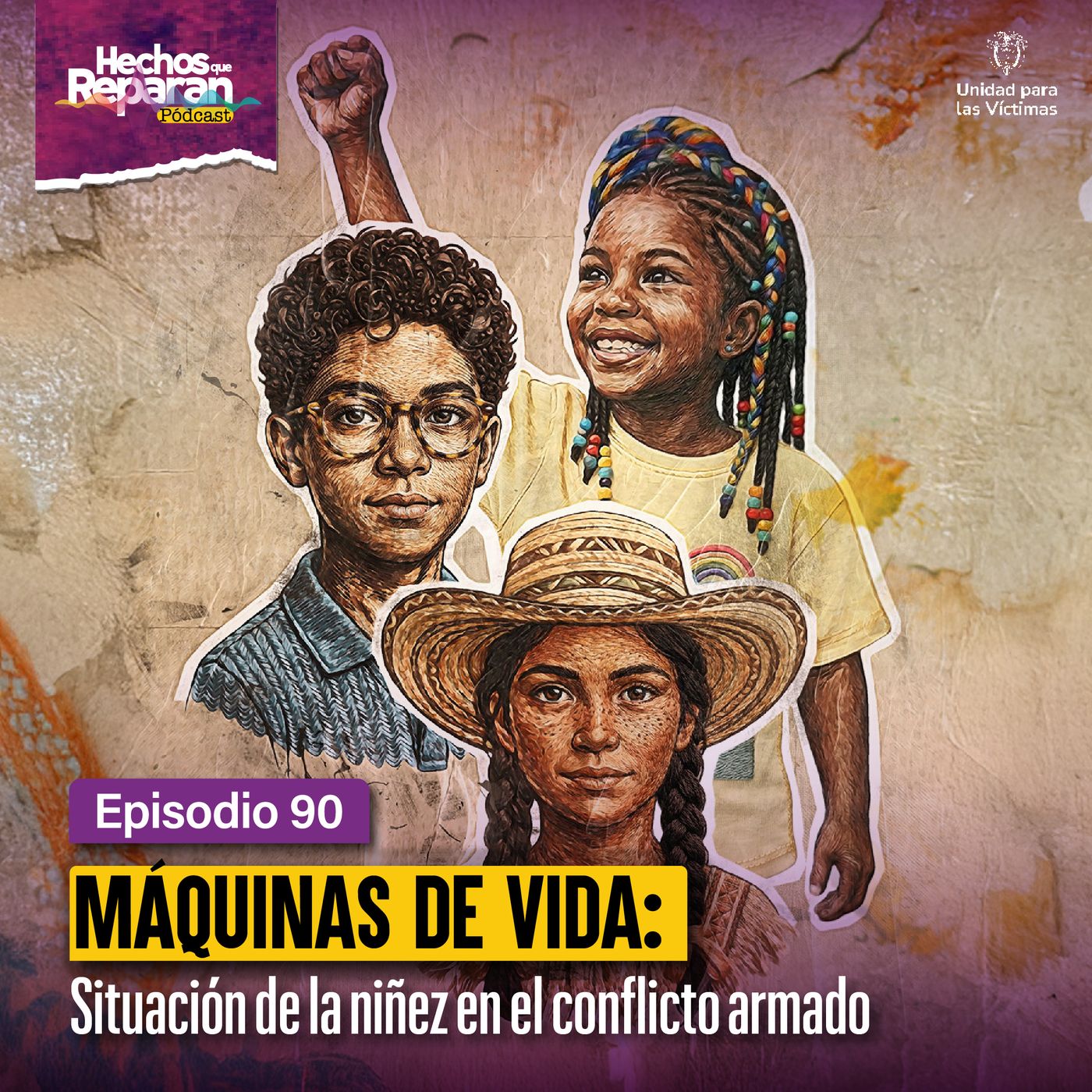 Máquinas de vida: situación de la niñez en el conflicto armado episode artwork