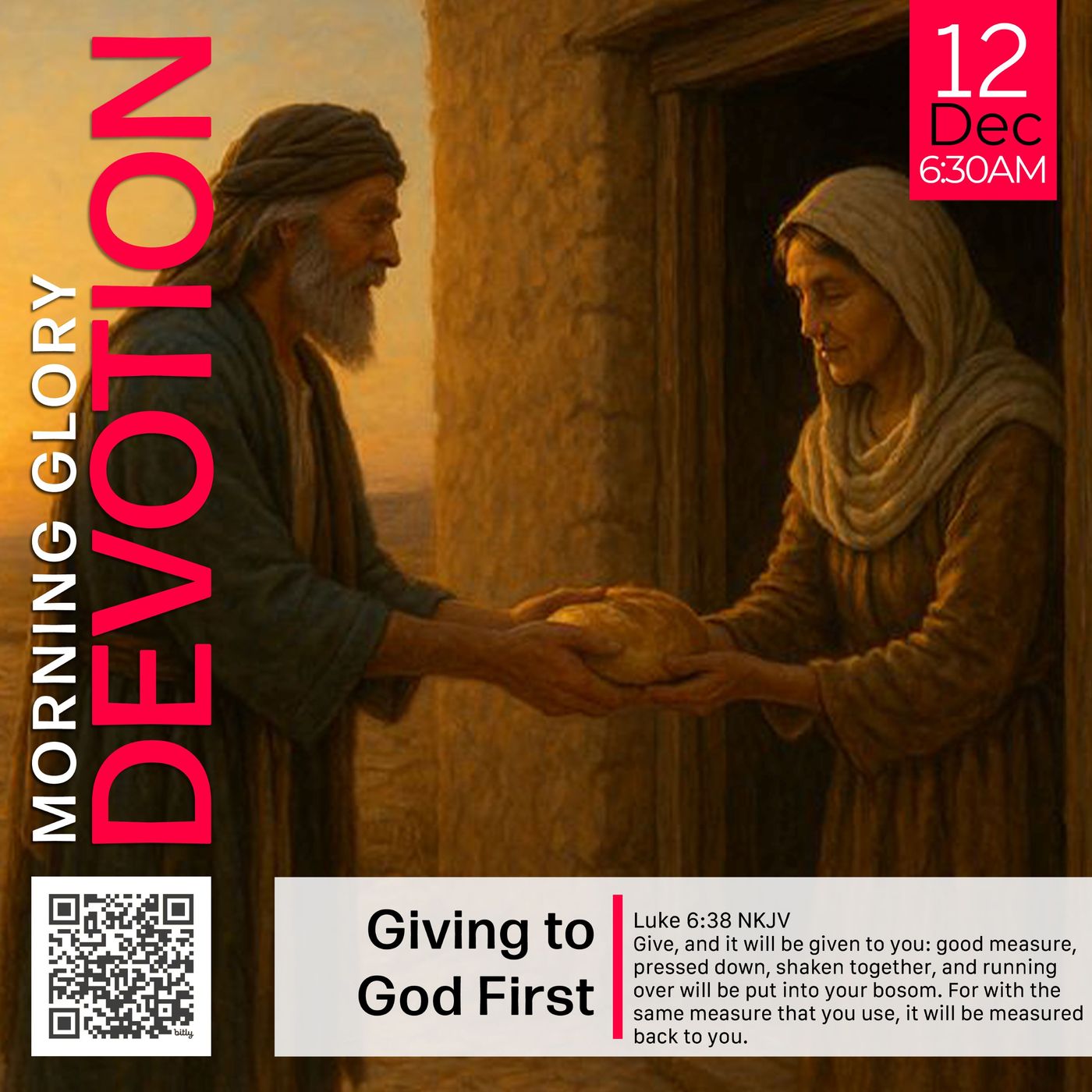 MGD: Giving to God First