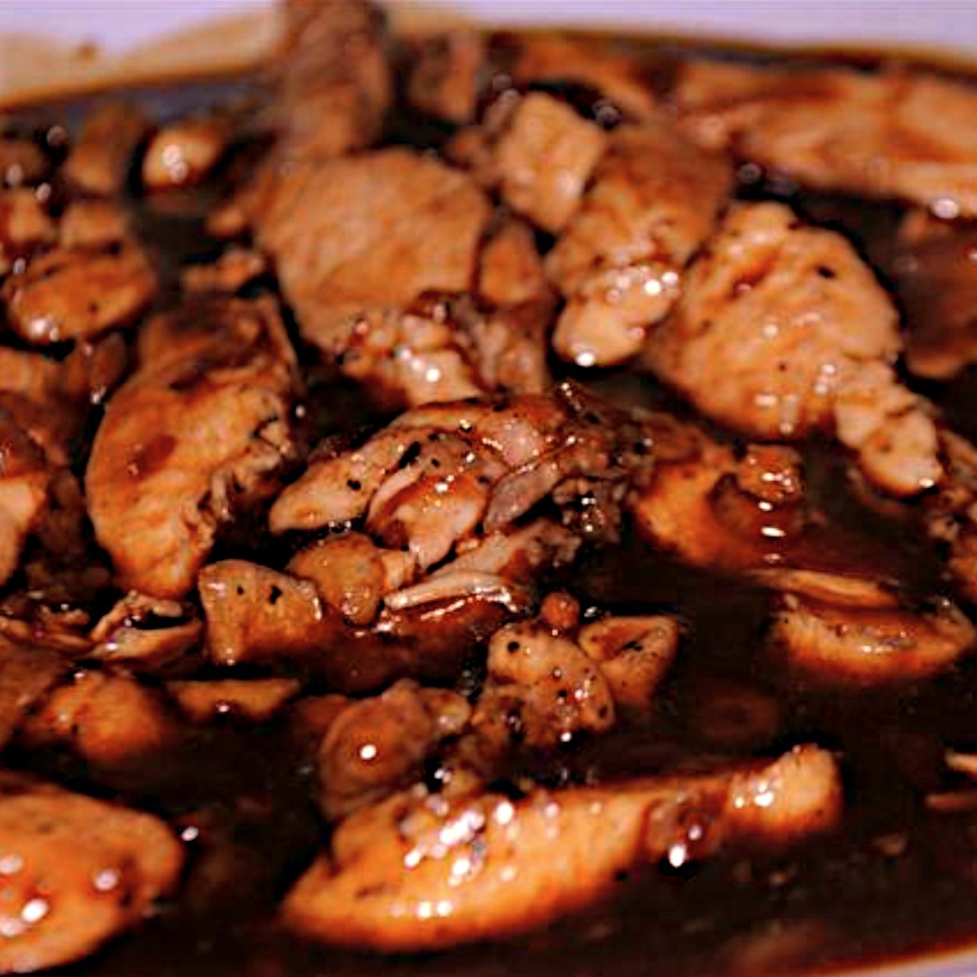 Il pollo teriyaki (senza teriyaki) Il pollo teriyaki (senza teriyaki)